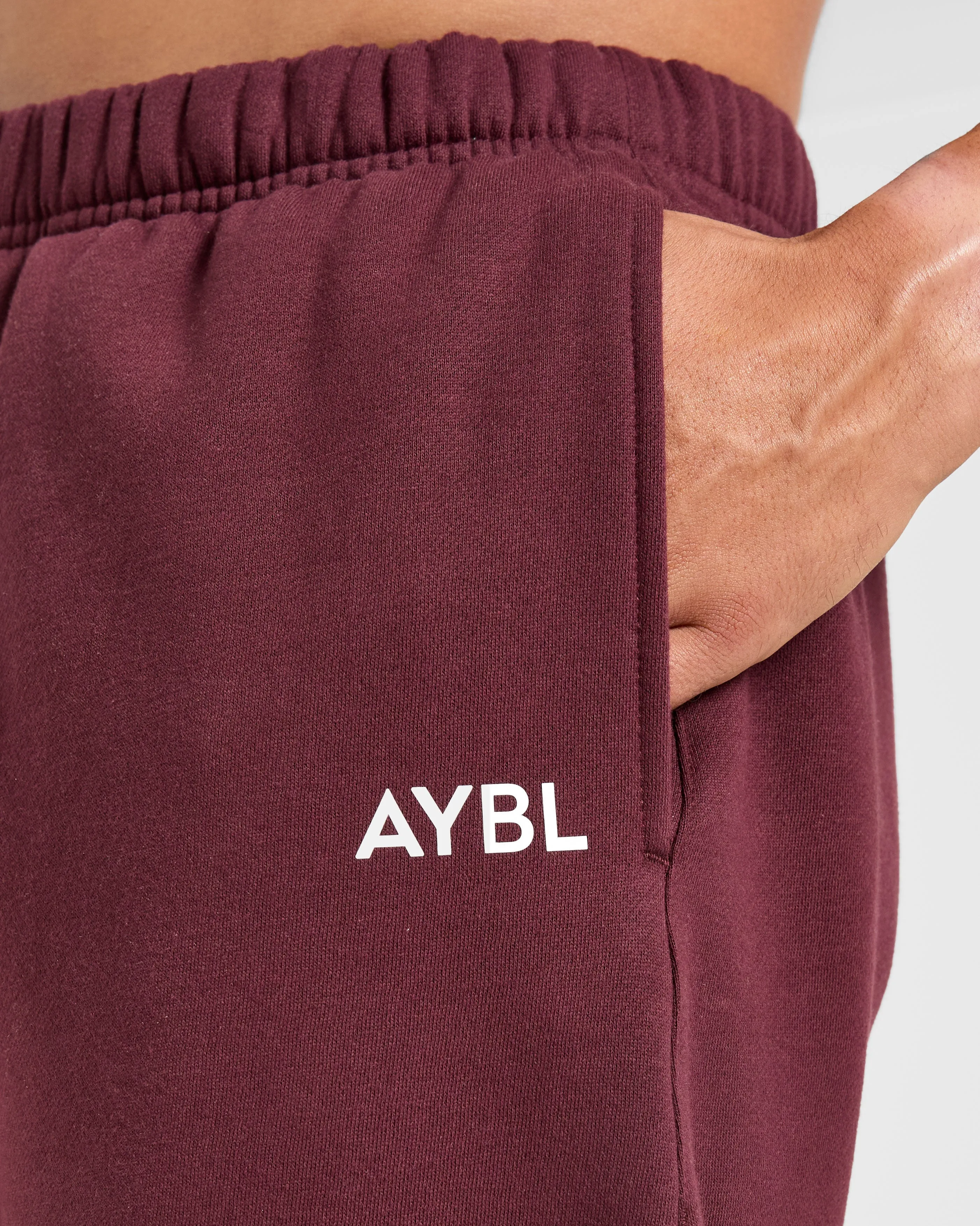 Essential Oversized Joggers- Burgundy Red sold by AYBL product image thumbnail 5