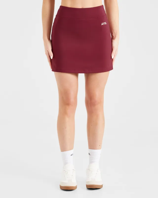 Courtside Skort - Summer Cherry sold by AYBL