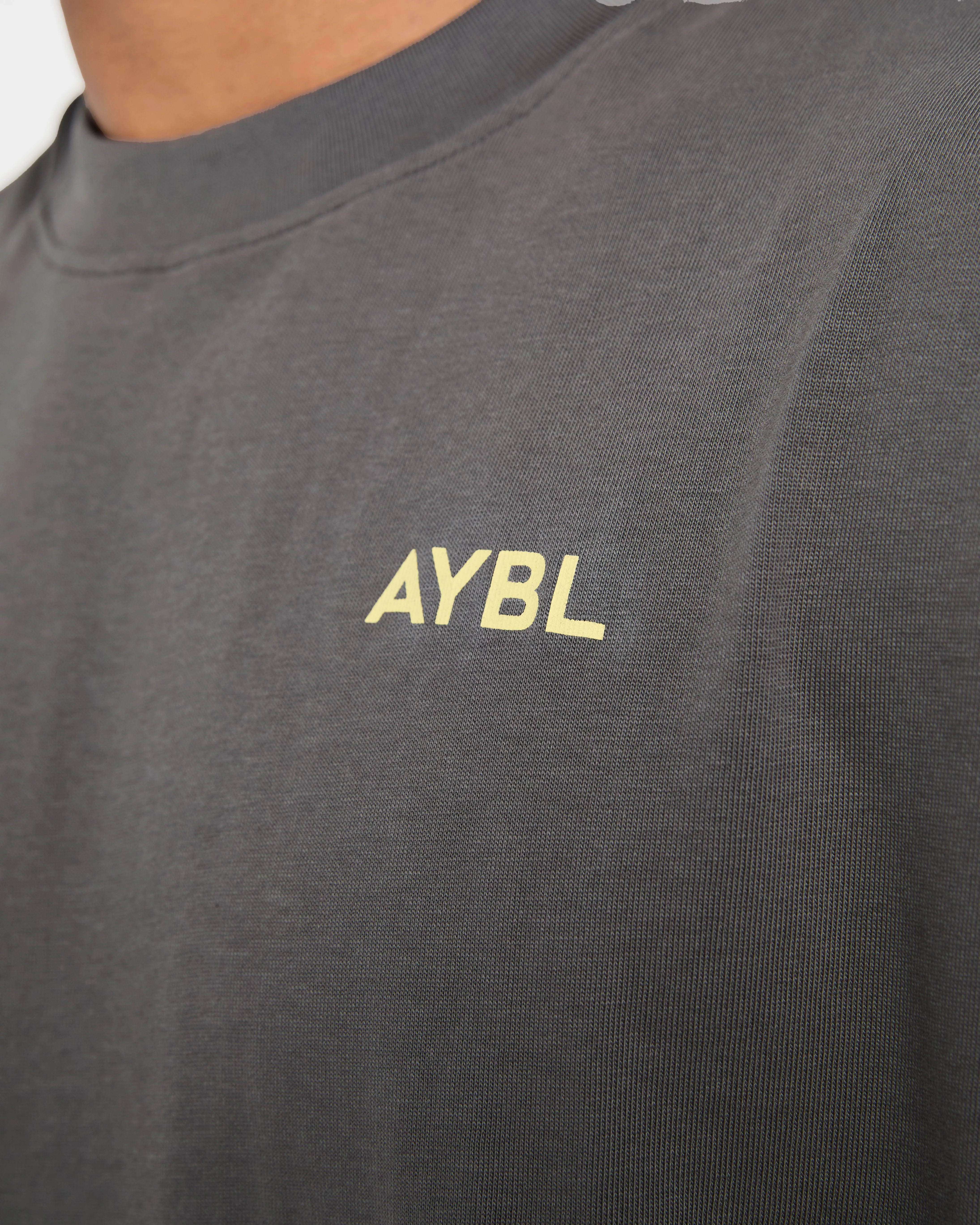 Essential Oversized T Shirt - Charcoal/Butter sold by AYBL product image thumbnail 5