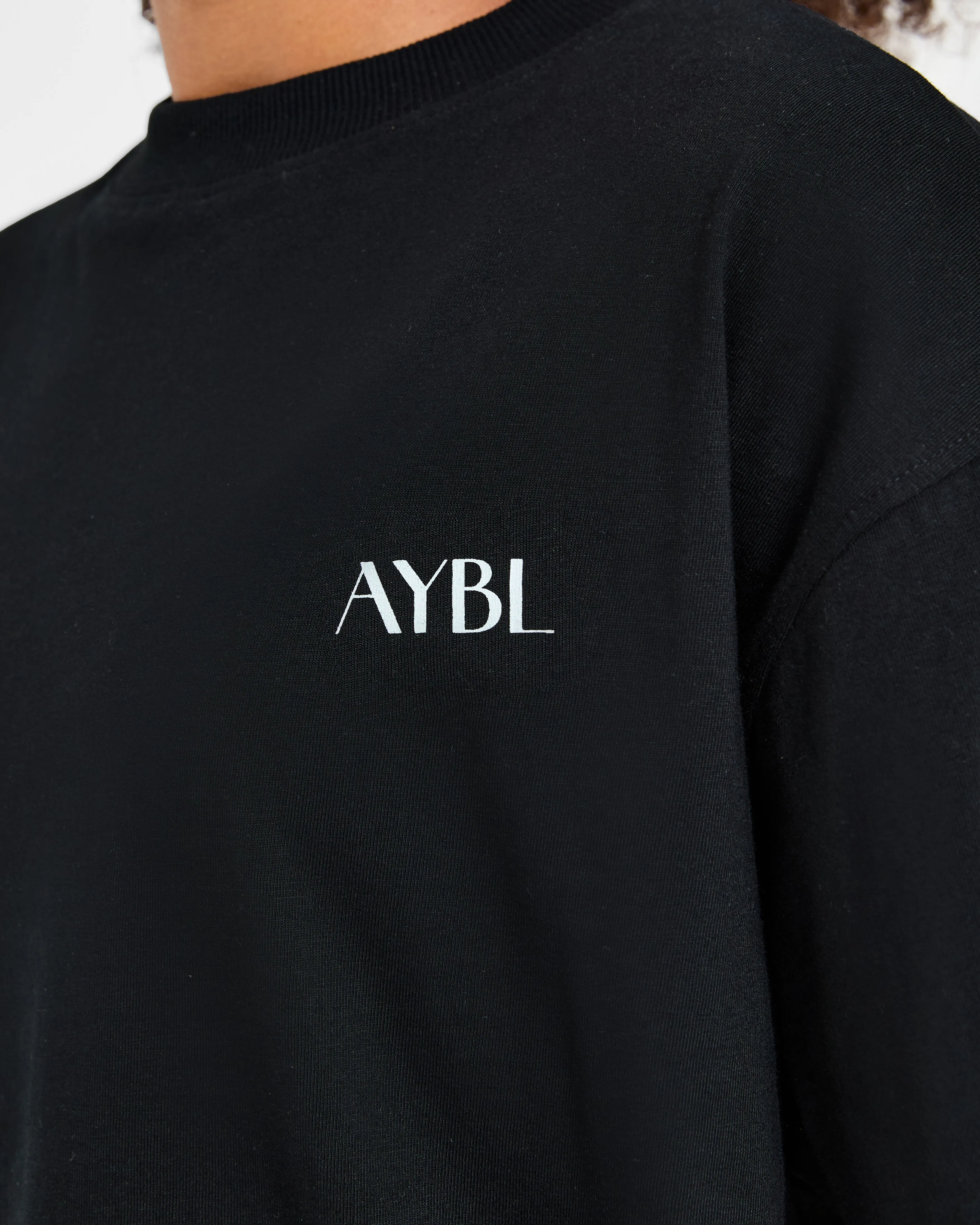 AYBL Wellness Oversized T Shirt - Black sold by AYBL product image thumbnail 5
