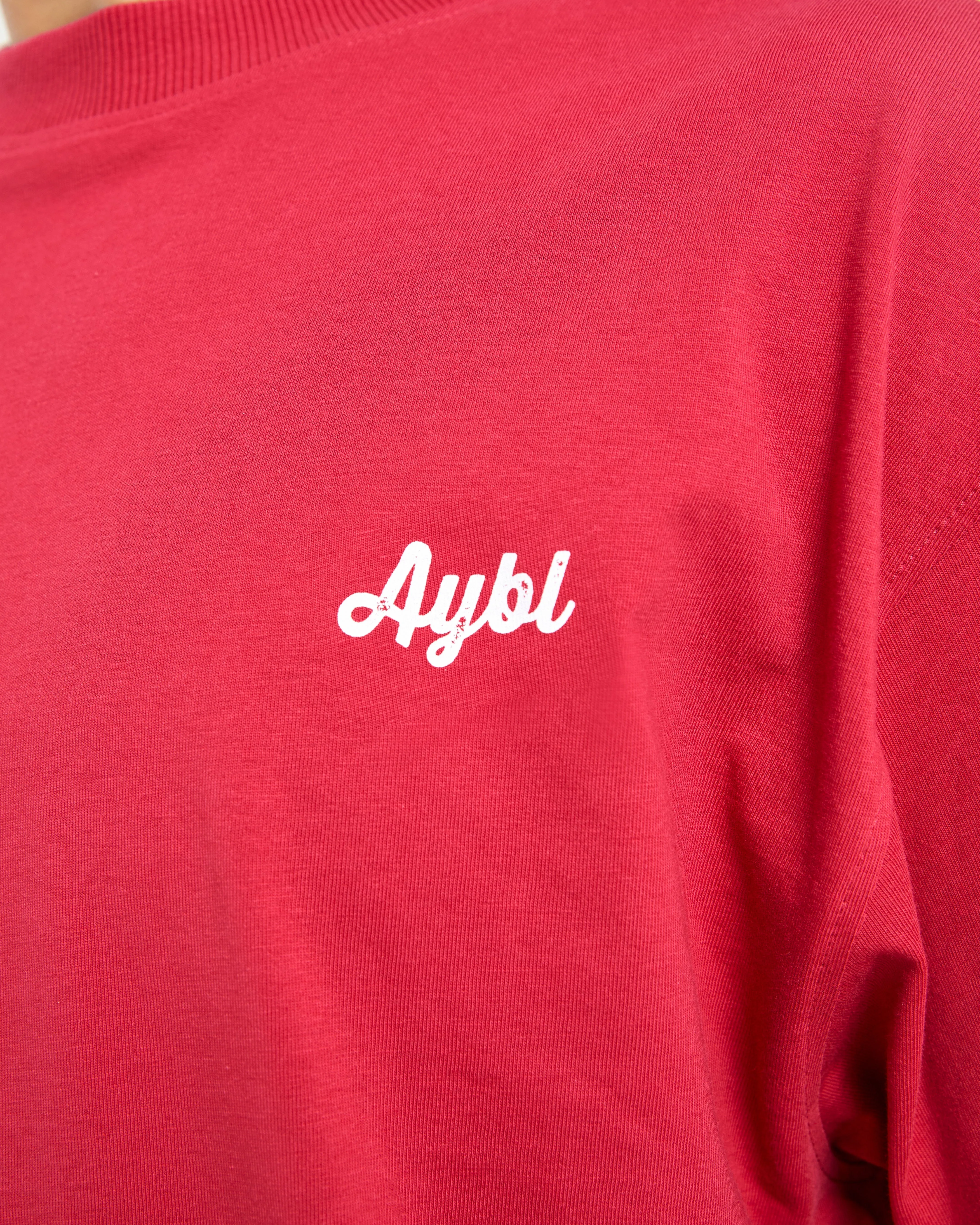 Retro Athletics Club Oversized T Shirt - Red/Blue sold by AYBL product image thumbnail 5