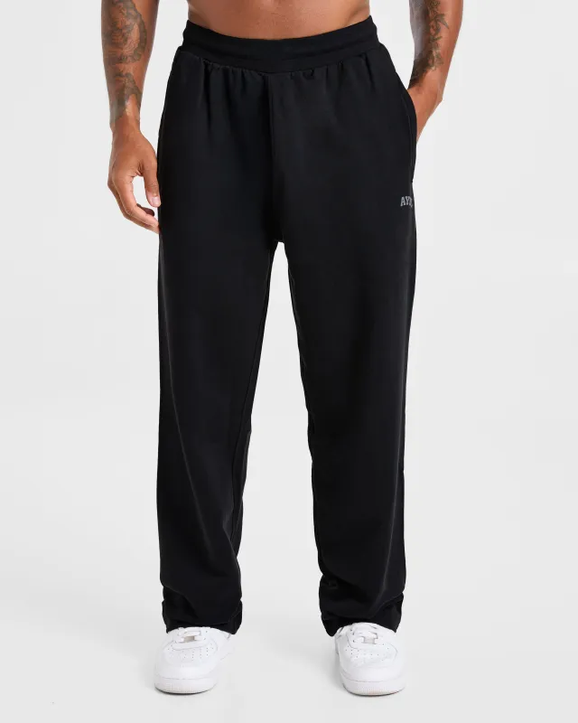 Elite Straight Leg Joggers - Black/Charcoal sold by AYBL