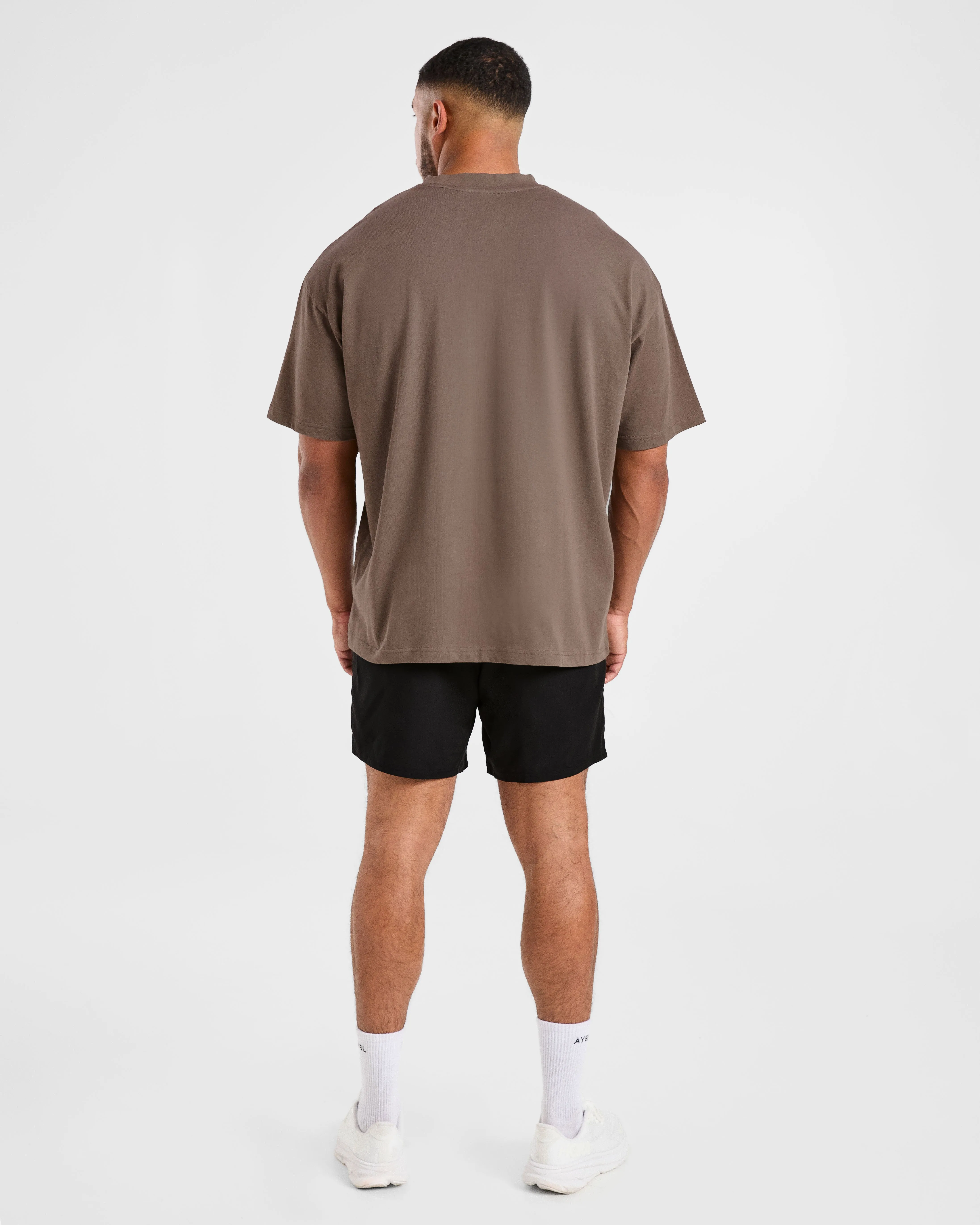 Elite Oversized T Shirt- Umber Brown sold by AYBL product image thumbnail 4