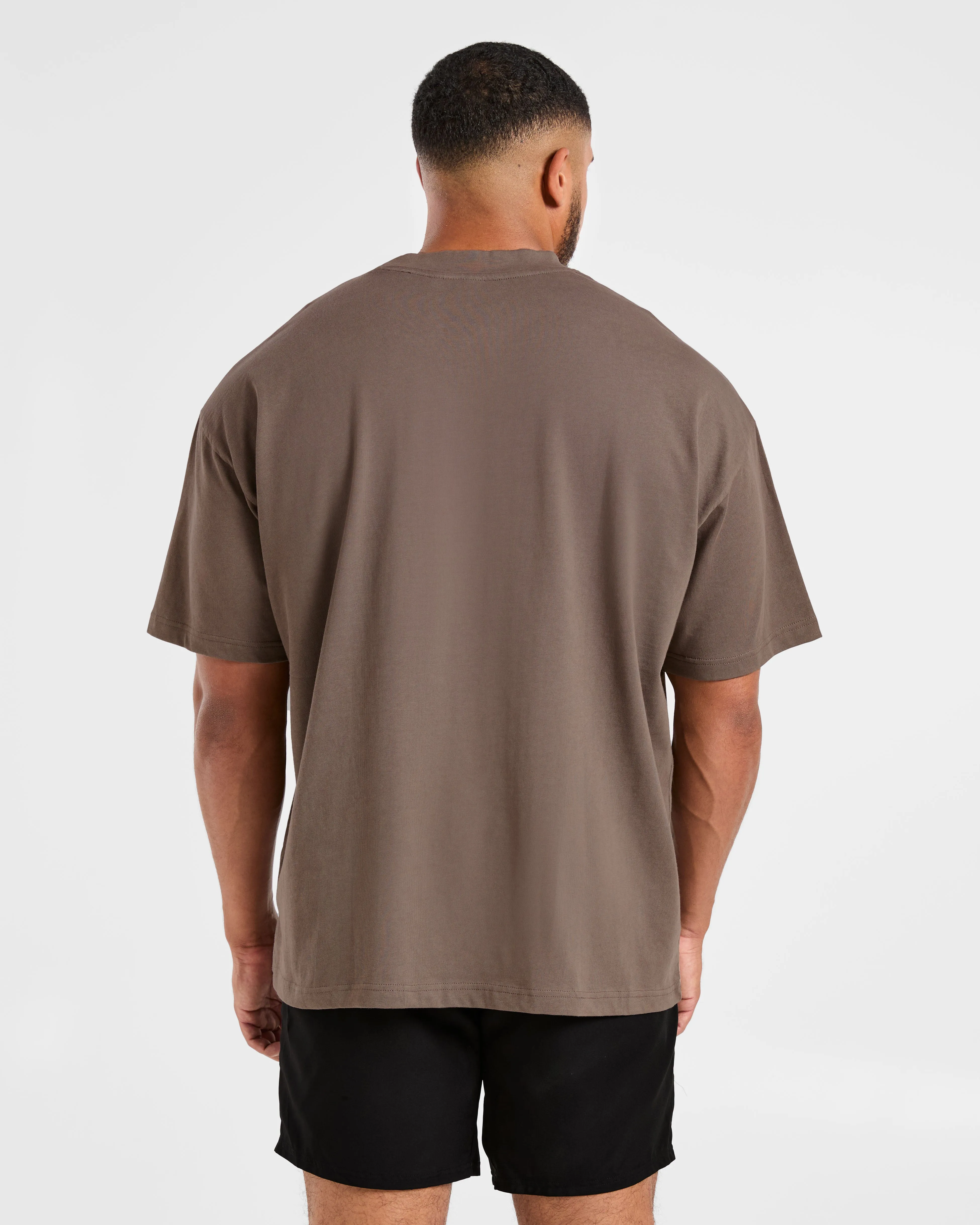 Elite Oversized T Shirt- Umber Brown sold by AYBL product image thumbnail 2