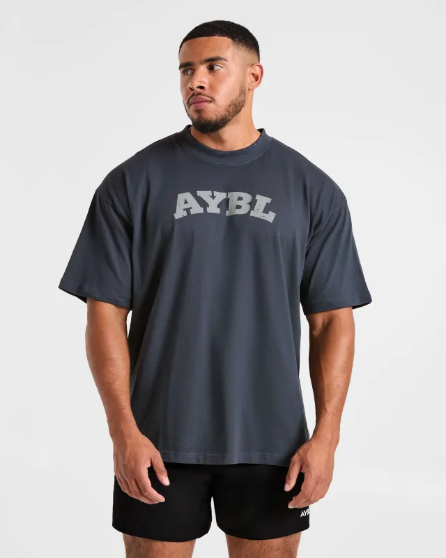 Elite Oversized T Shirt - Heavy Blue sold by AYBL