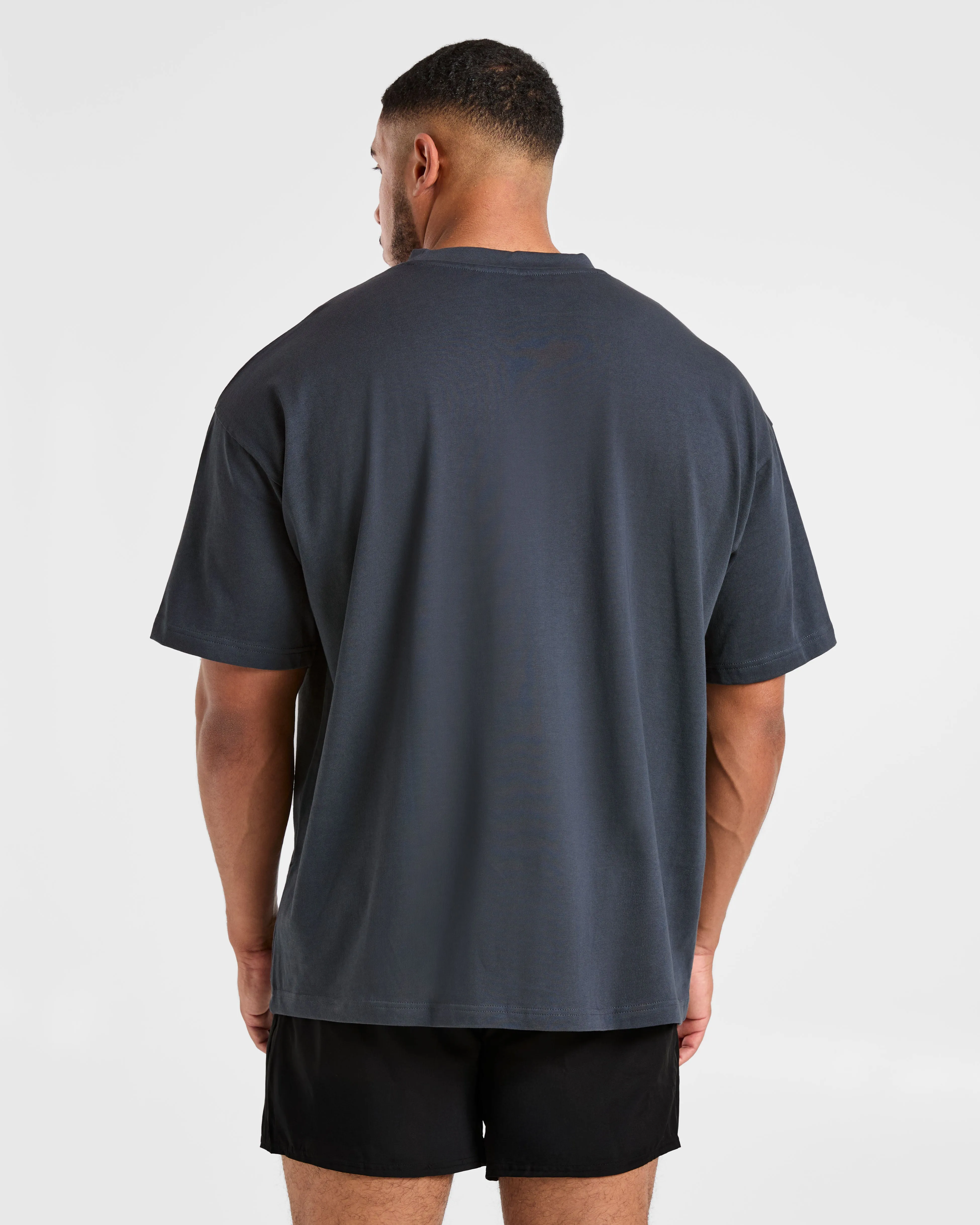 Elite Oversized T Shirt - Heavy Blue sold by AYBL product image thumbnail 2