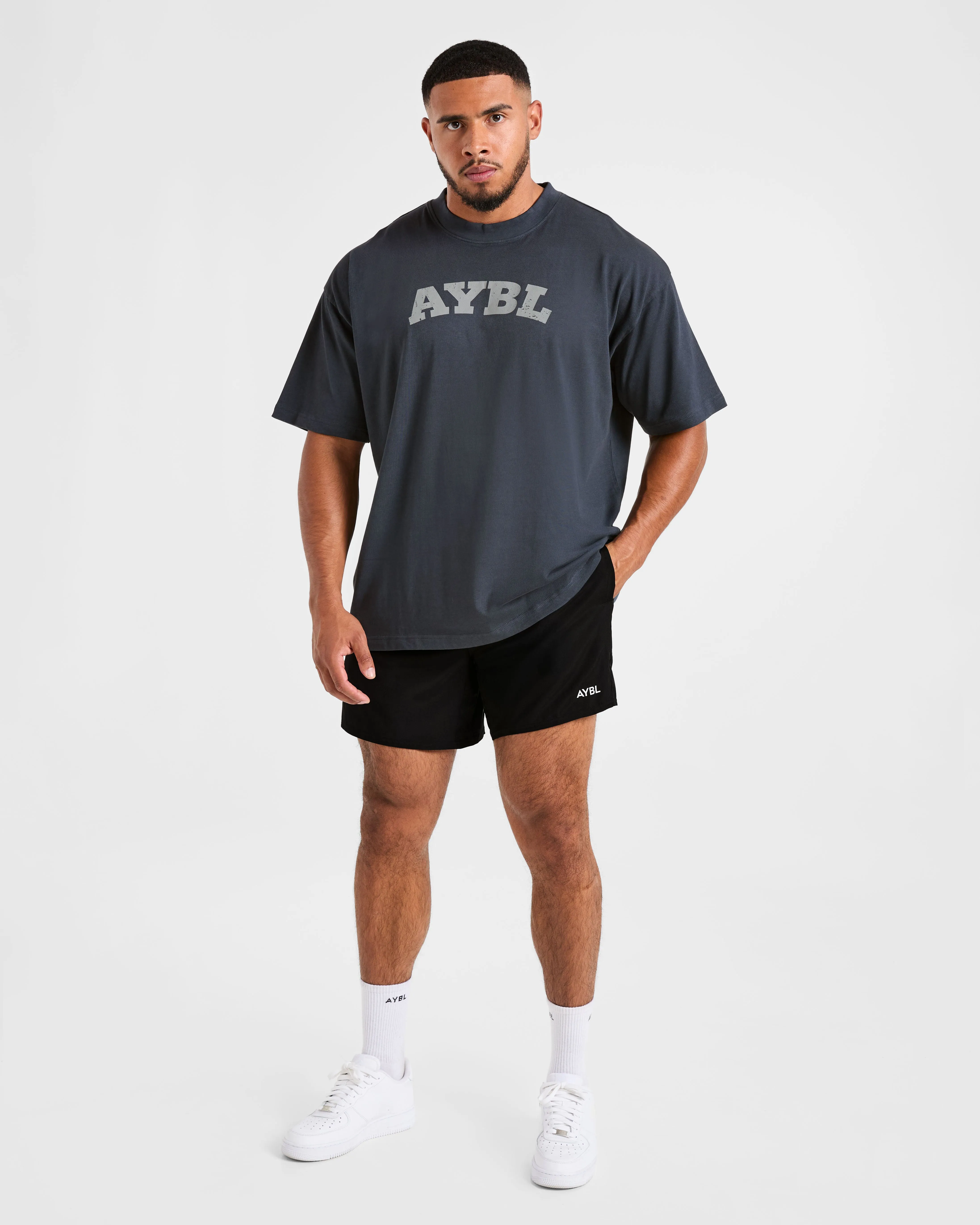 Elite Oversized T Shirt - Heavy Blue sold by AYBL product image thumbnail 3
