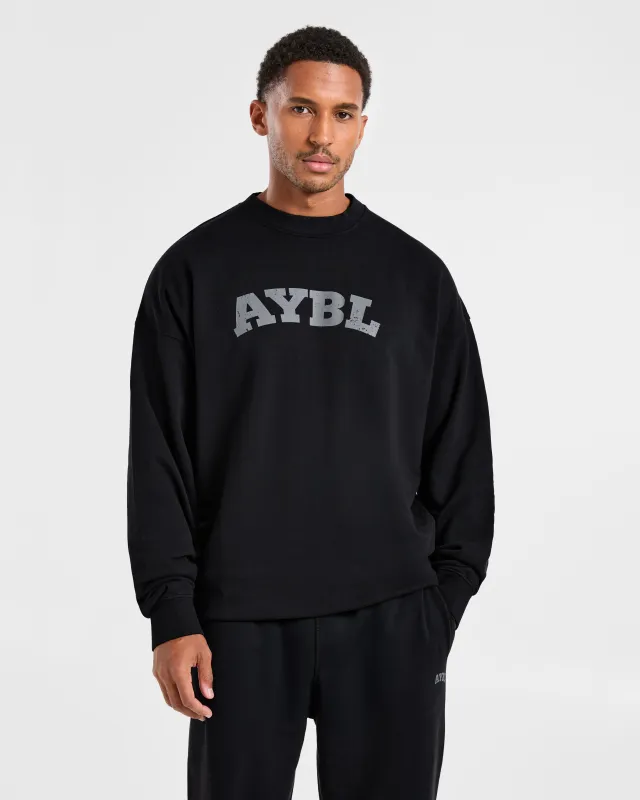 Elite Sweater - Black/Charcoal sold by AYBL