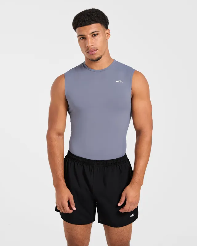 Compression Tank - Slate Grey sold by AYBL