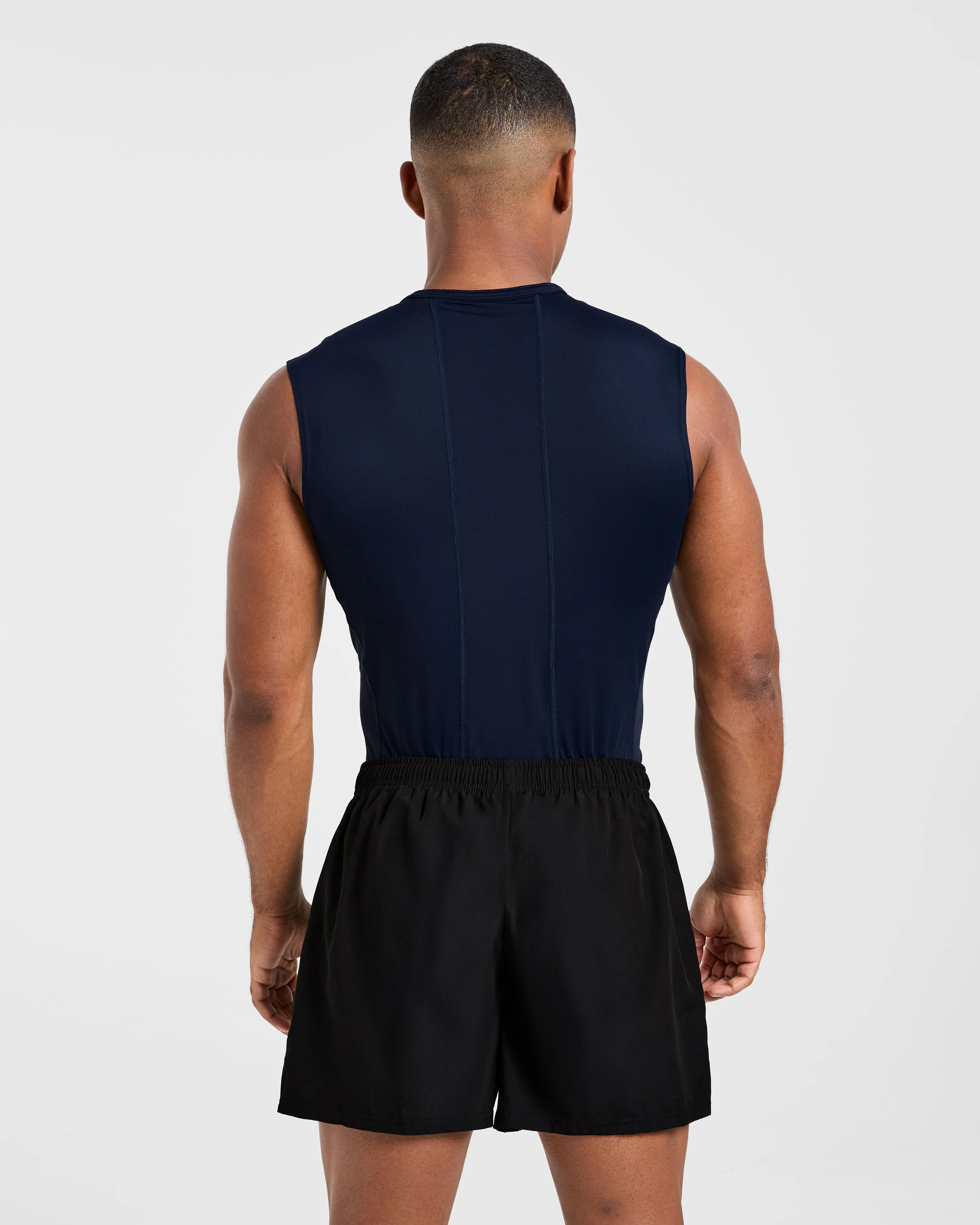 Compression Tank - Navy sold by AYBL product image thumbnail 2