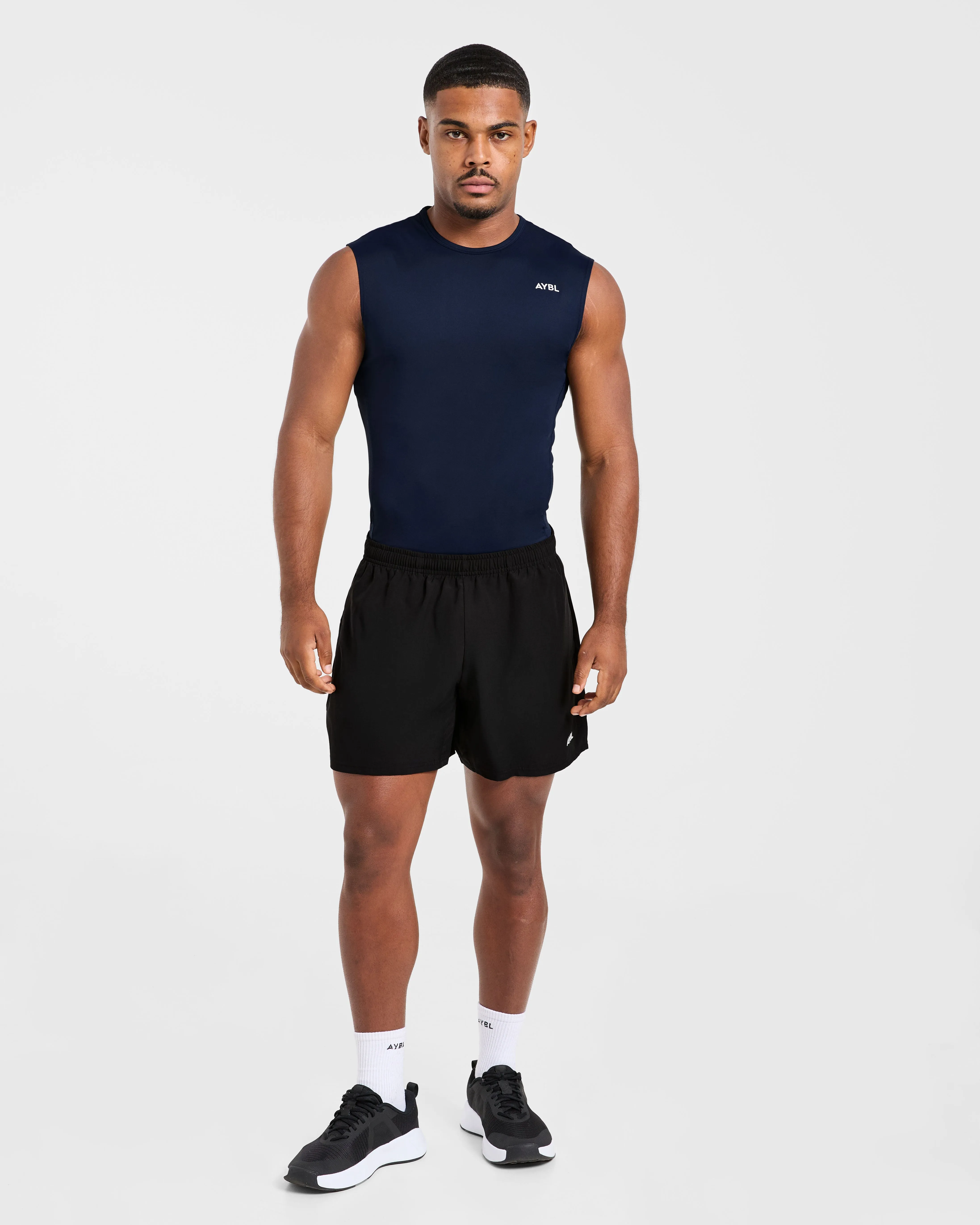 Compression Tank - Navy sold by AYBL product image thumbnail 3