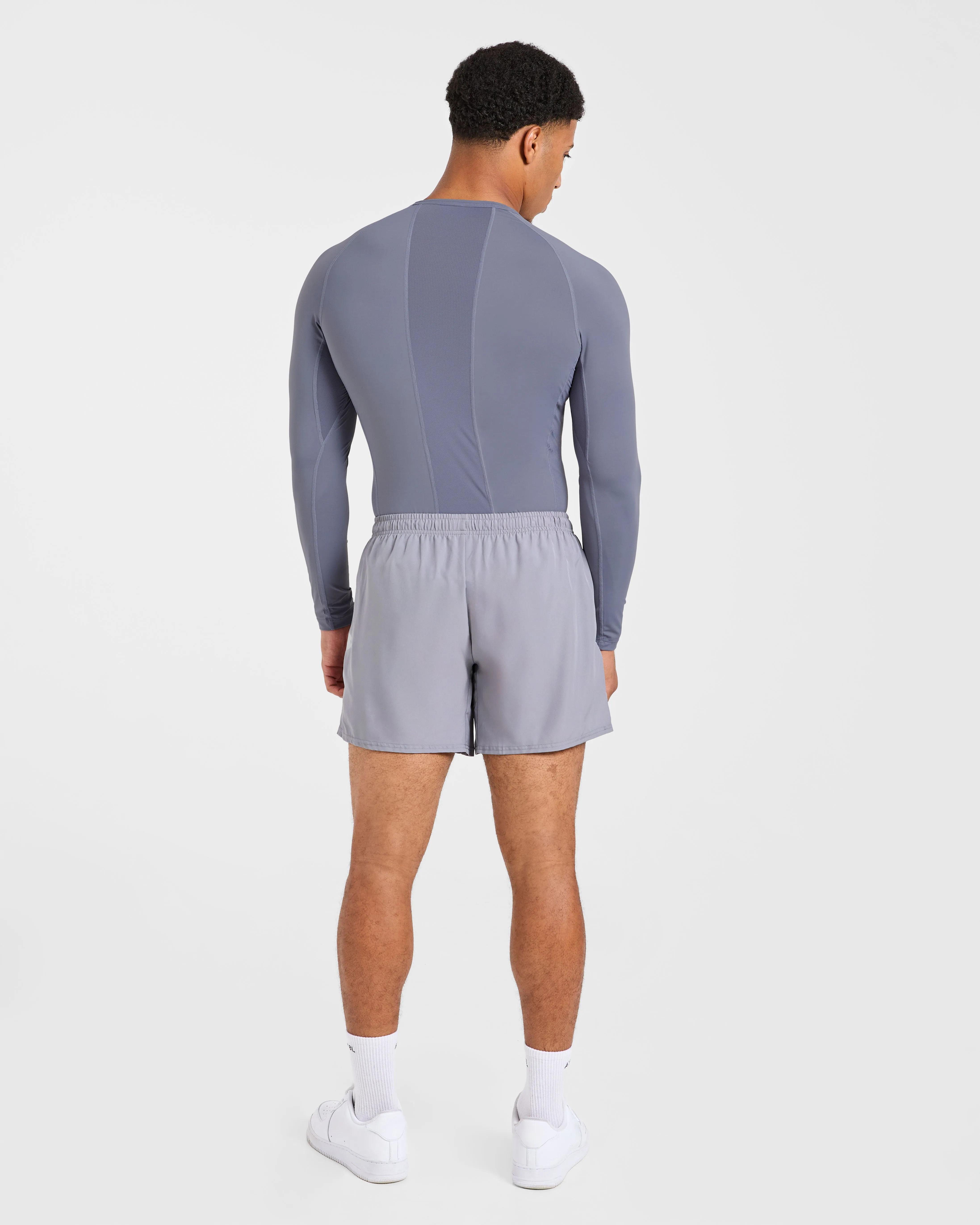 Compression Long Sleeve T Shirt- Slate Grey sold by AYBL product image thumbnail 4