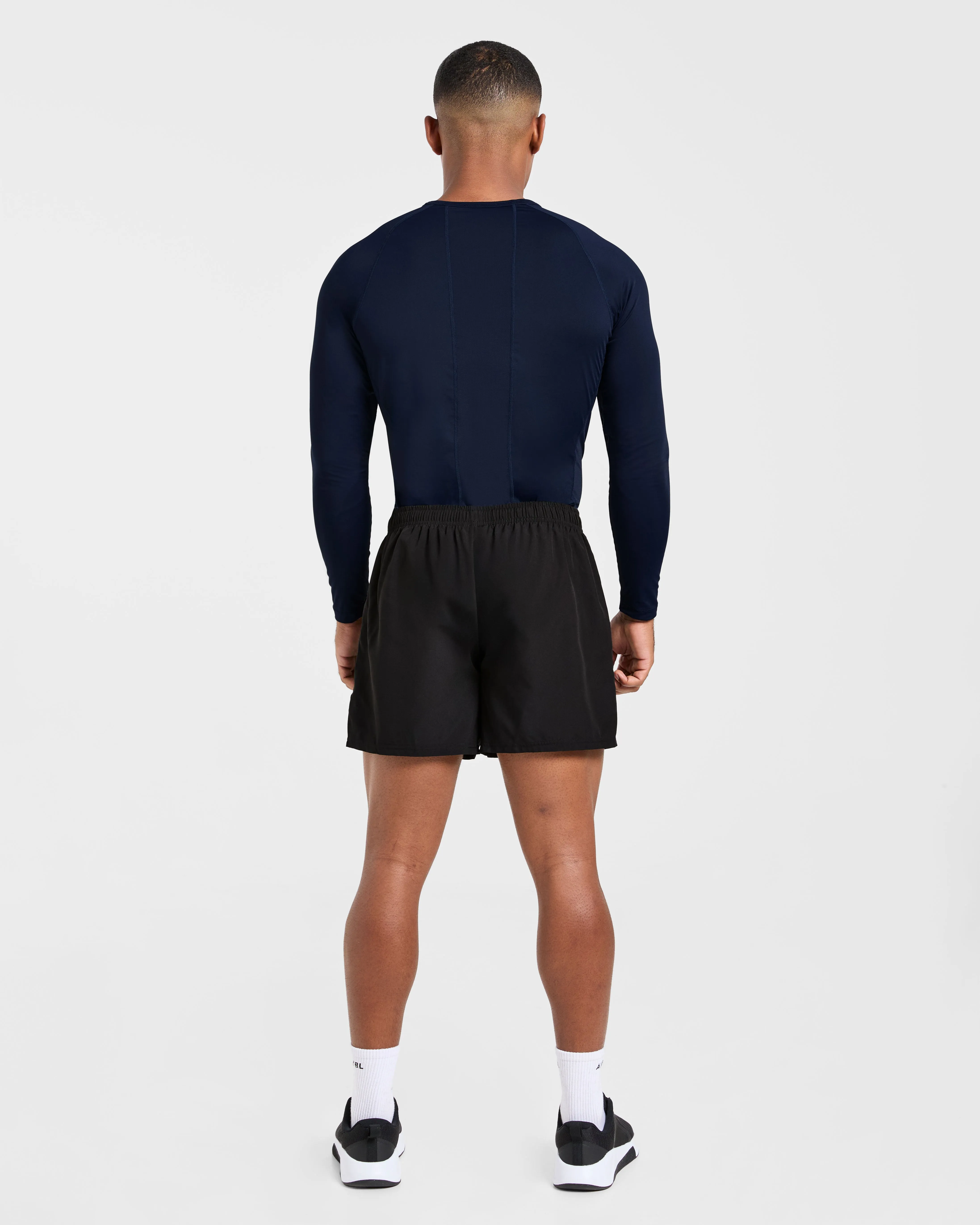Compression Long Sleeve T Shirt - Navy sold by AYBL product image thumbnail 4