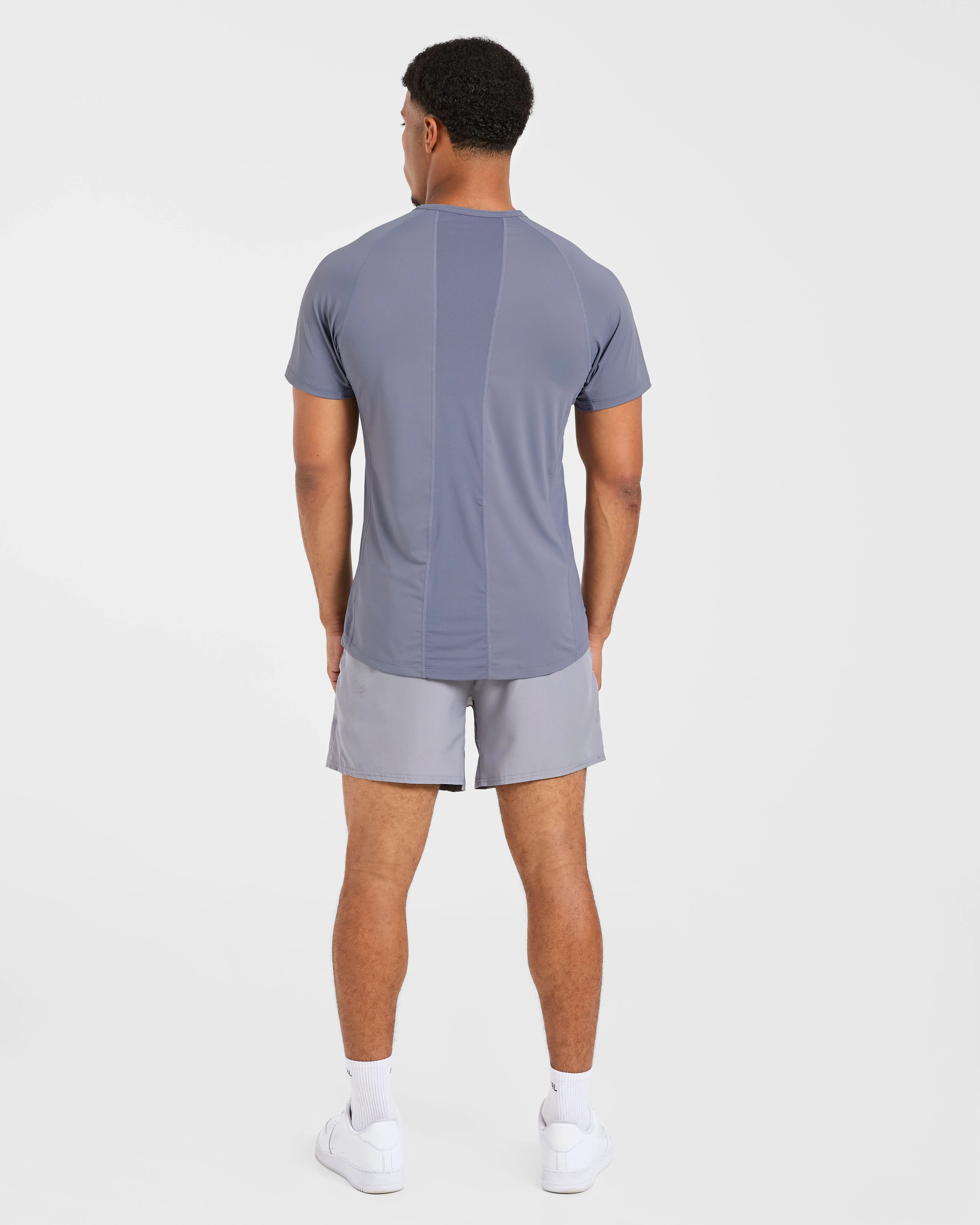 Compression Relaxed T Shirt - Slate Grey sold by AYBL product image thumbnail 4