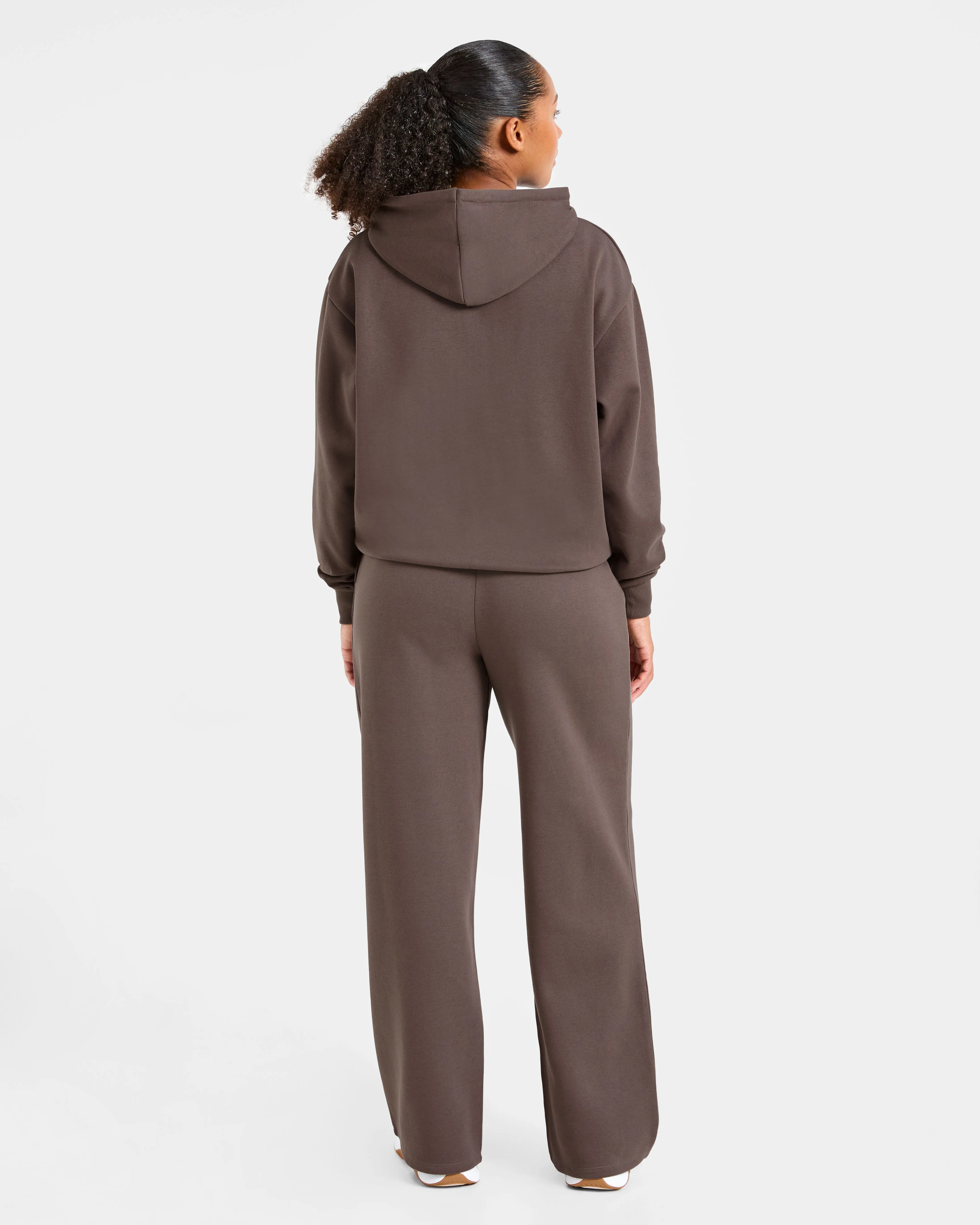 Lifestyle Oversized Straight Leg Joggers - Umber Brown sold by AYBL product image thumbnail 4