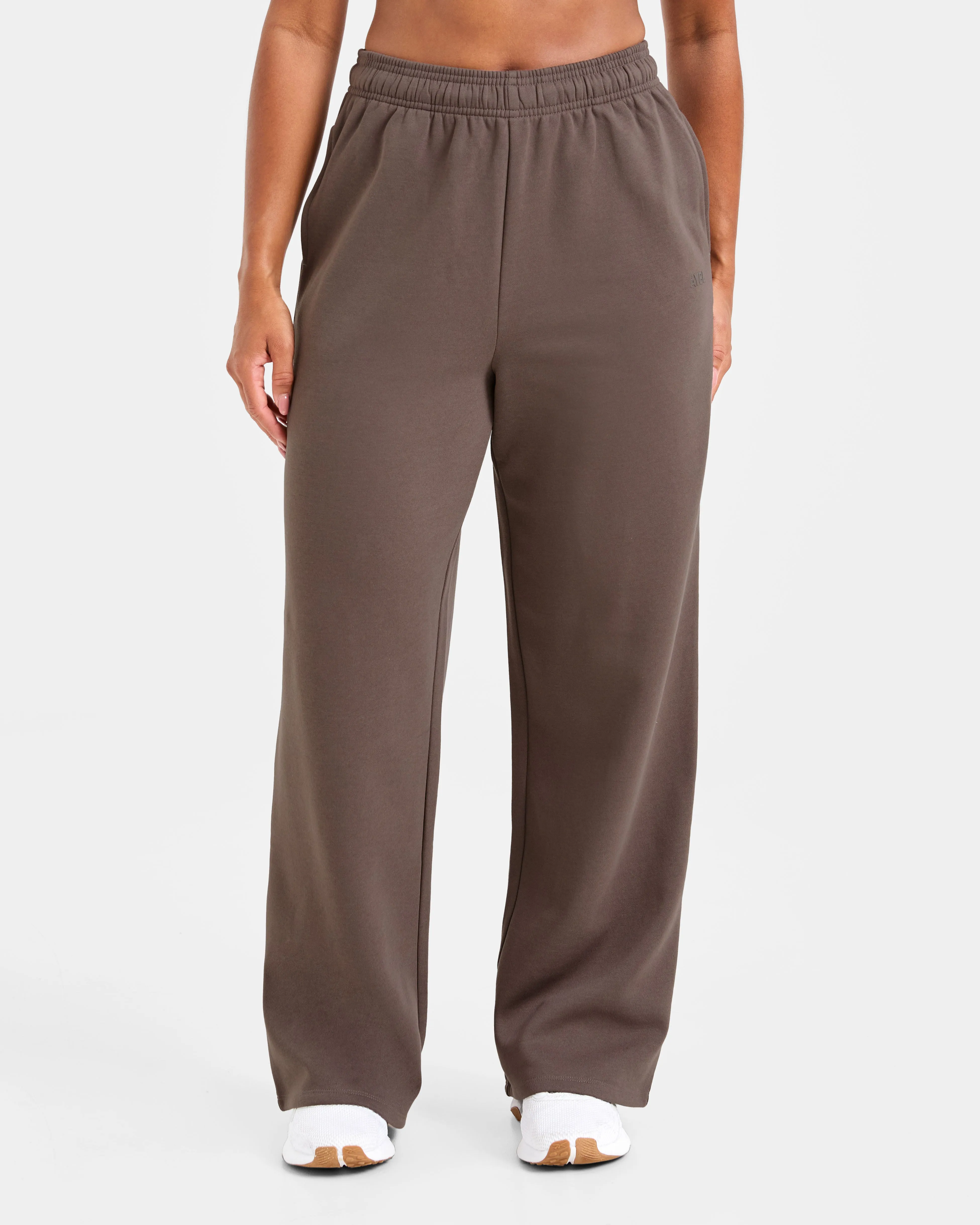 Lifestyle Oversized Straight Leg Joggers - Umber Brown sold by AYBL
