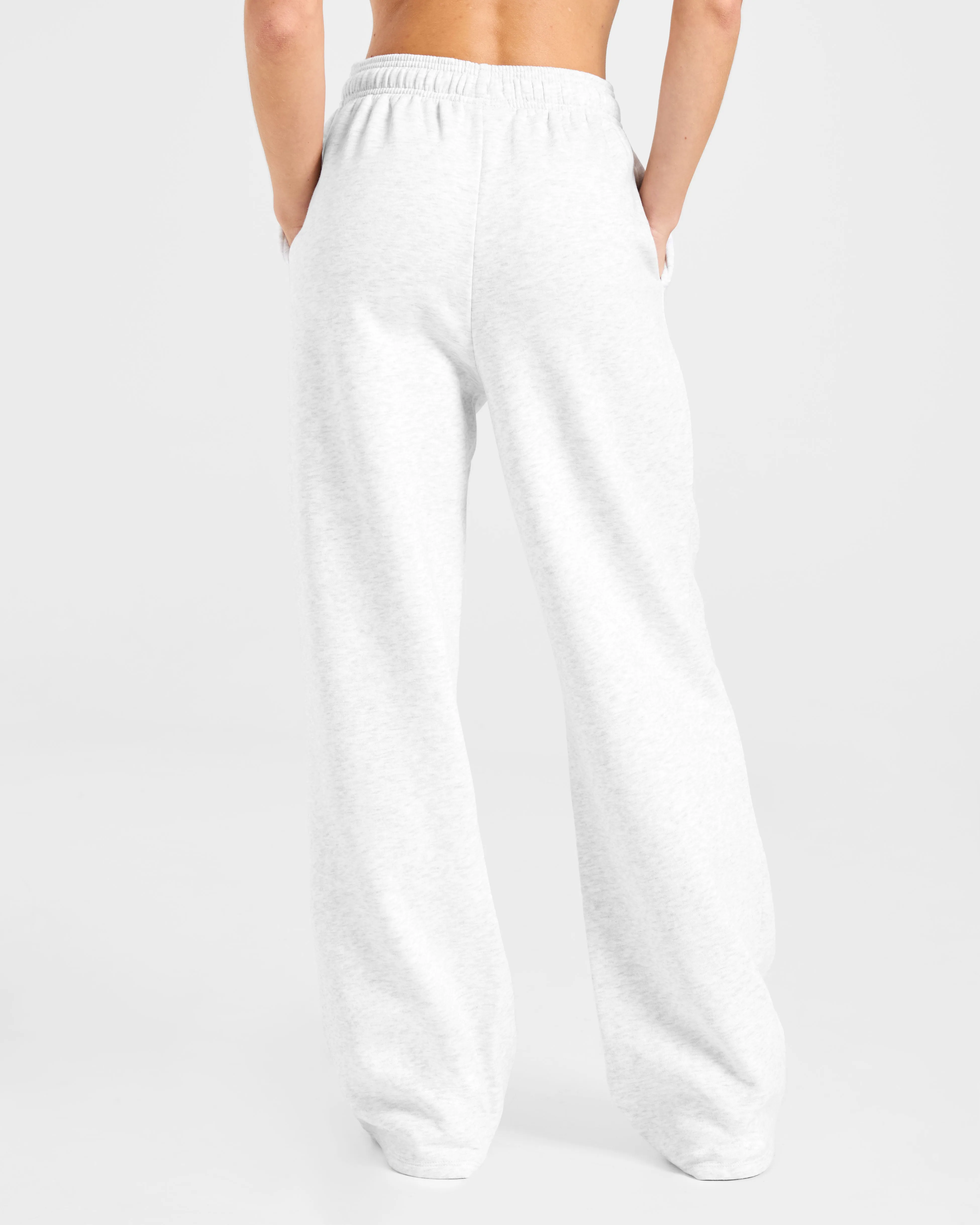 Lifestyle Oversized Straight Leg Joggers - Heather Grey sold by AYBL product image thumbnail 2