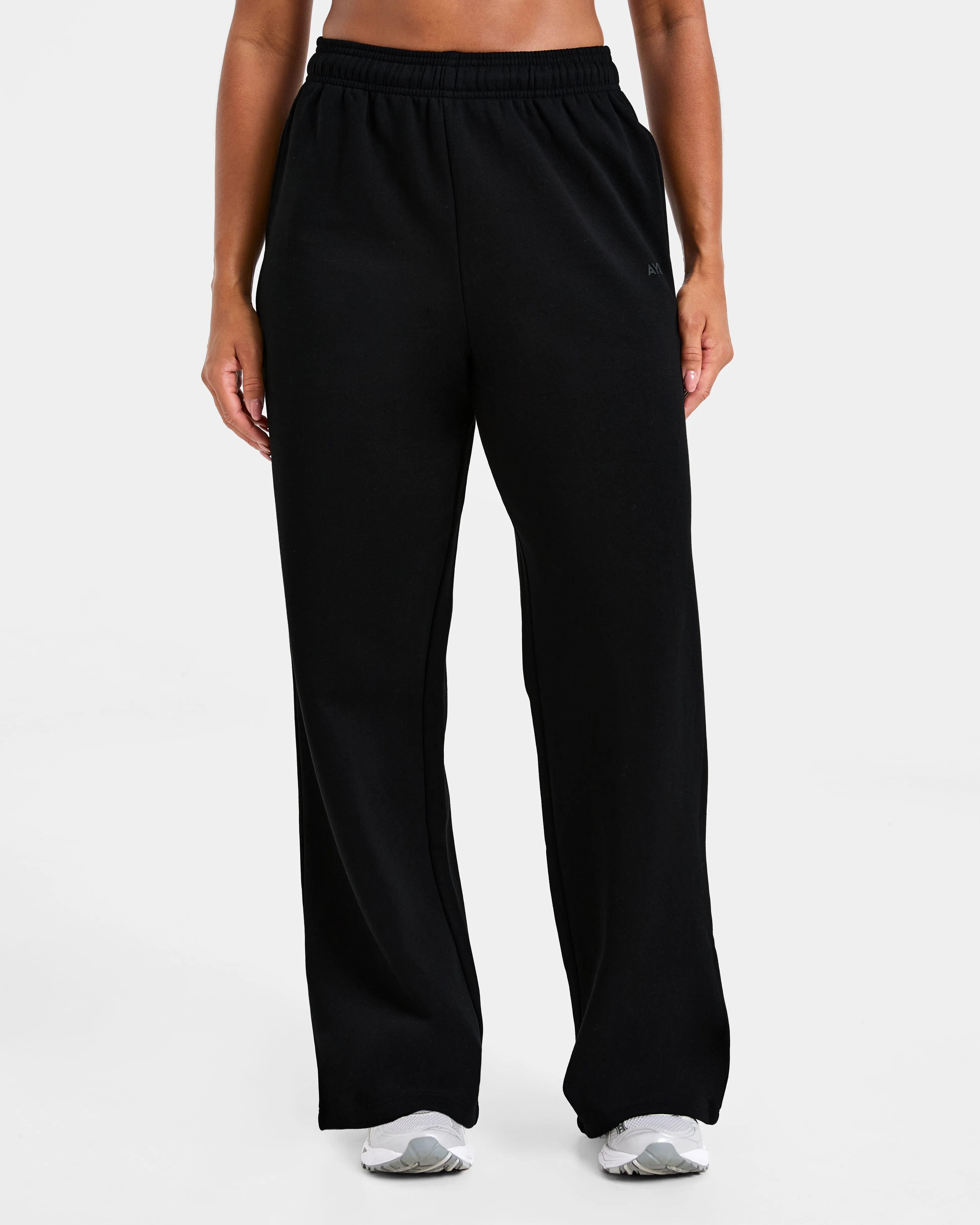 Lifestyle Oversized Straight Leg Joggers - Black sold by AYBL