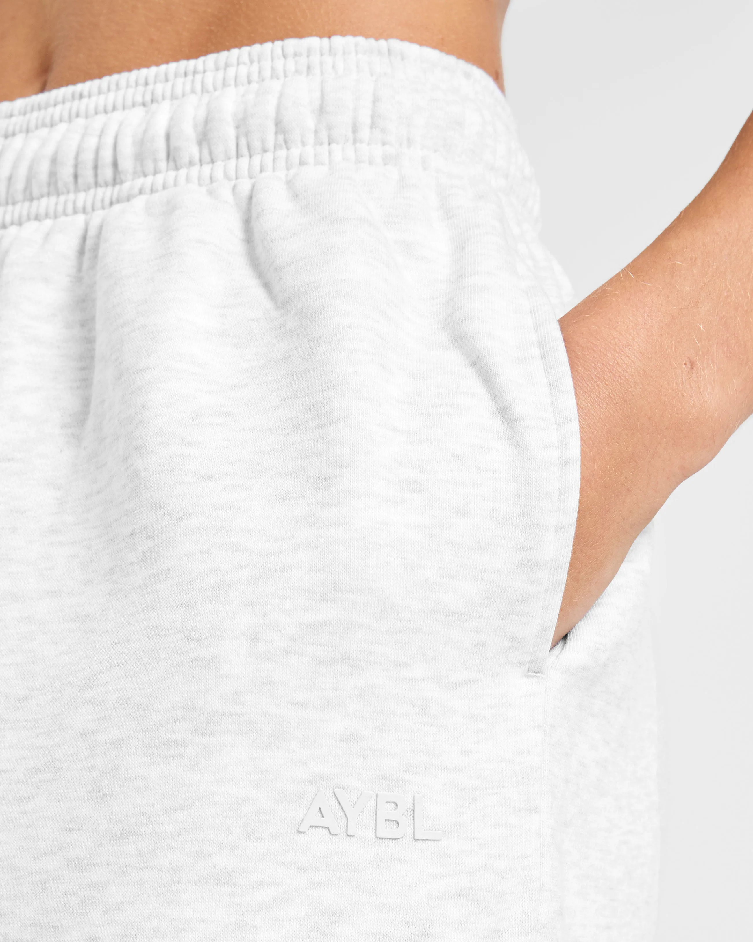 Lifestyle Oversized Joggers - Heather Grey sold by AYBL product image thumbnail 5