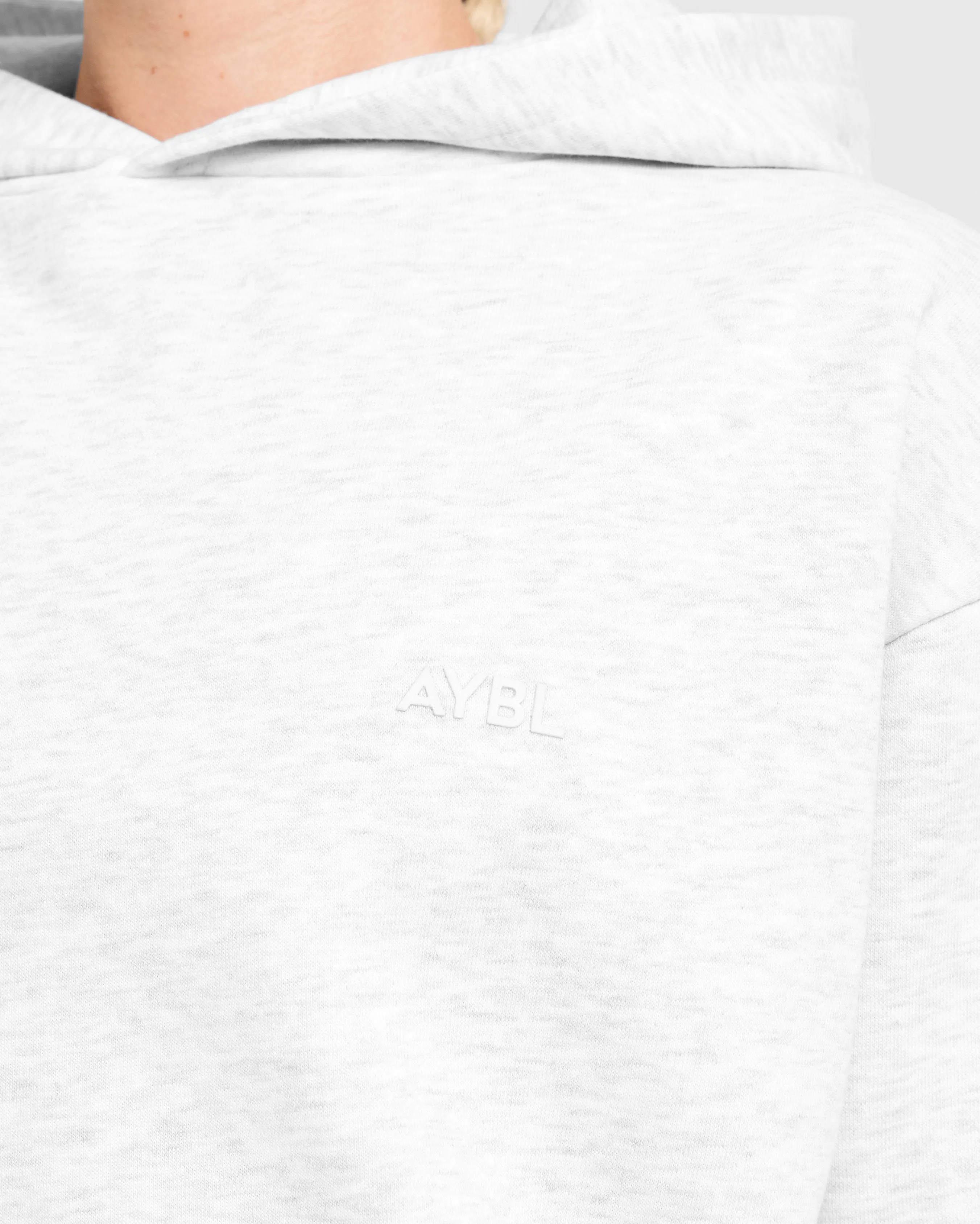 Lifestyle Oversized Hoodie - Heather Grey sold by AYBL product image thumbnail 5