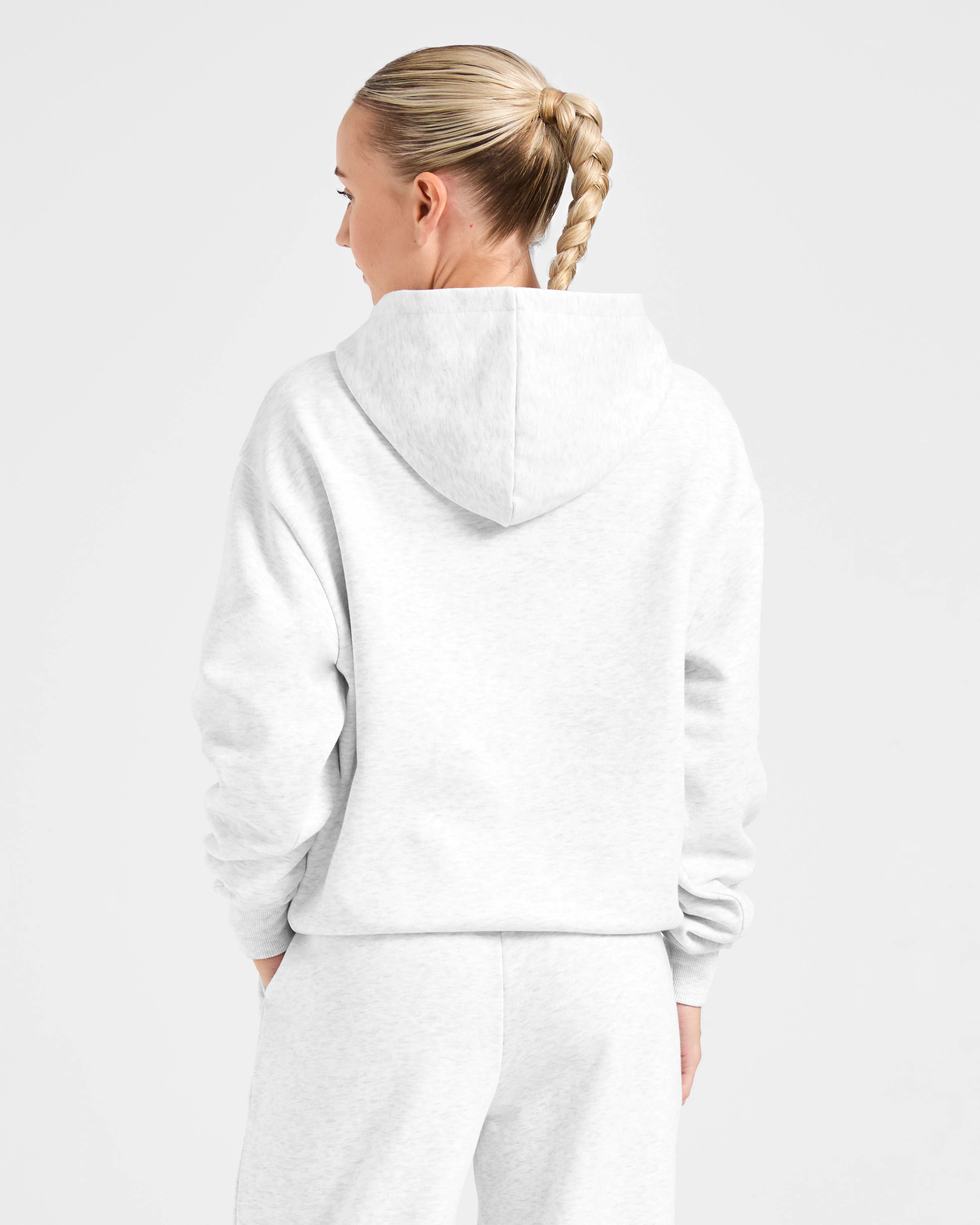 Lifestyle Oversized Hoodie - Heather Grey sold by AYBL product image thumbnail 2