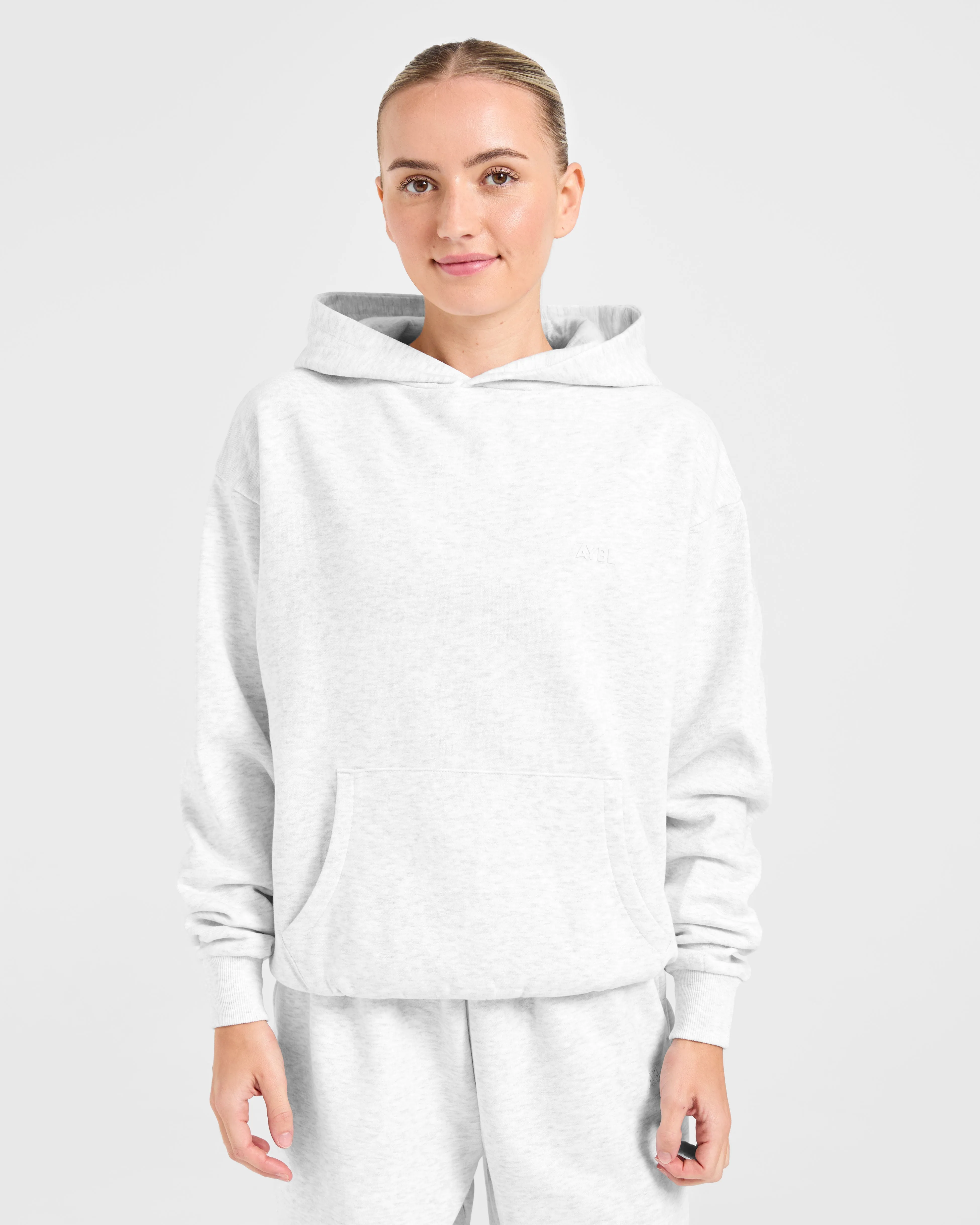 Lifestyle Oversized Hoodie - Heather Grey sold by AYBL