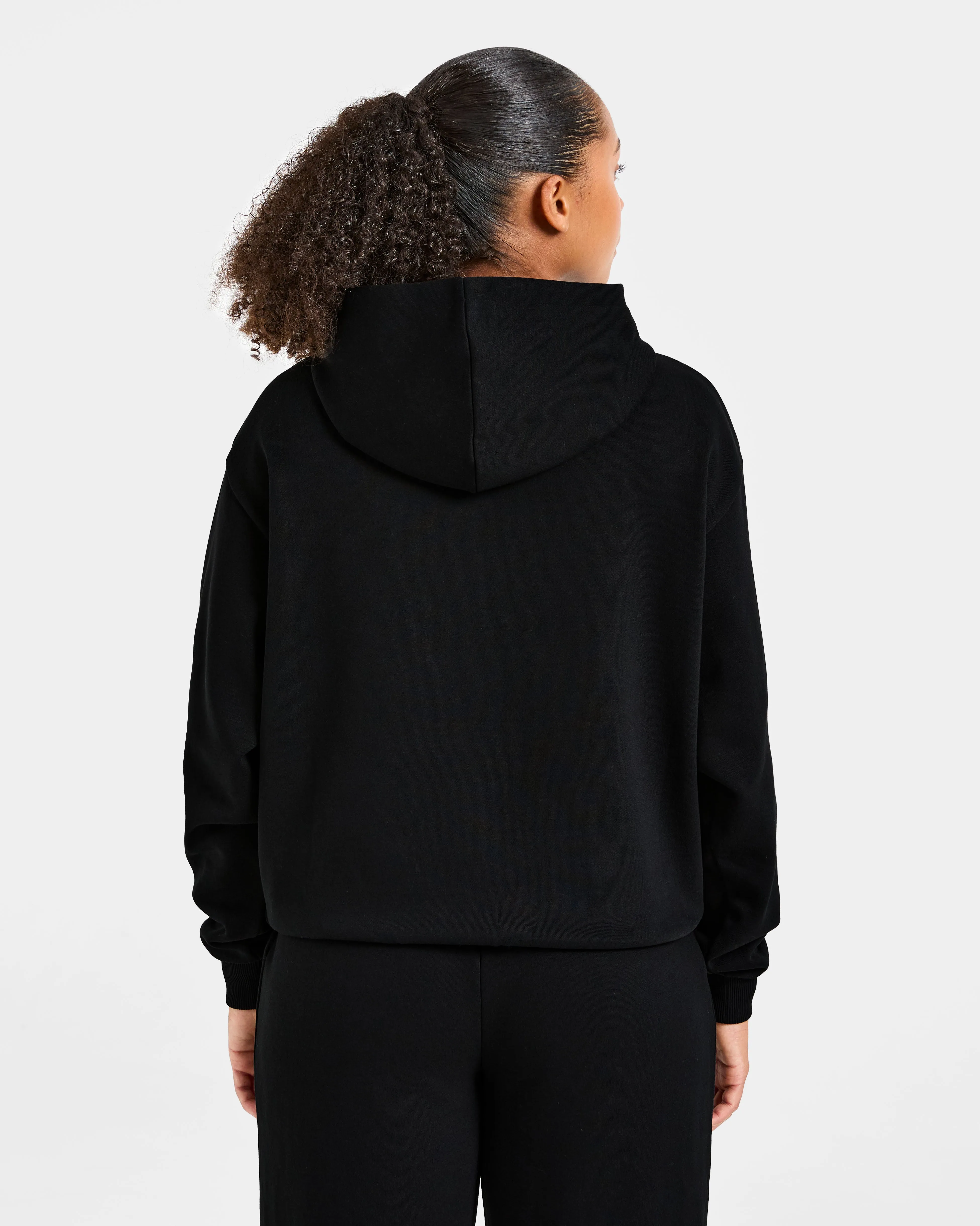 Lifestyle Oversized Hoodie - Black sold by AYBL product image thumbnail 2