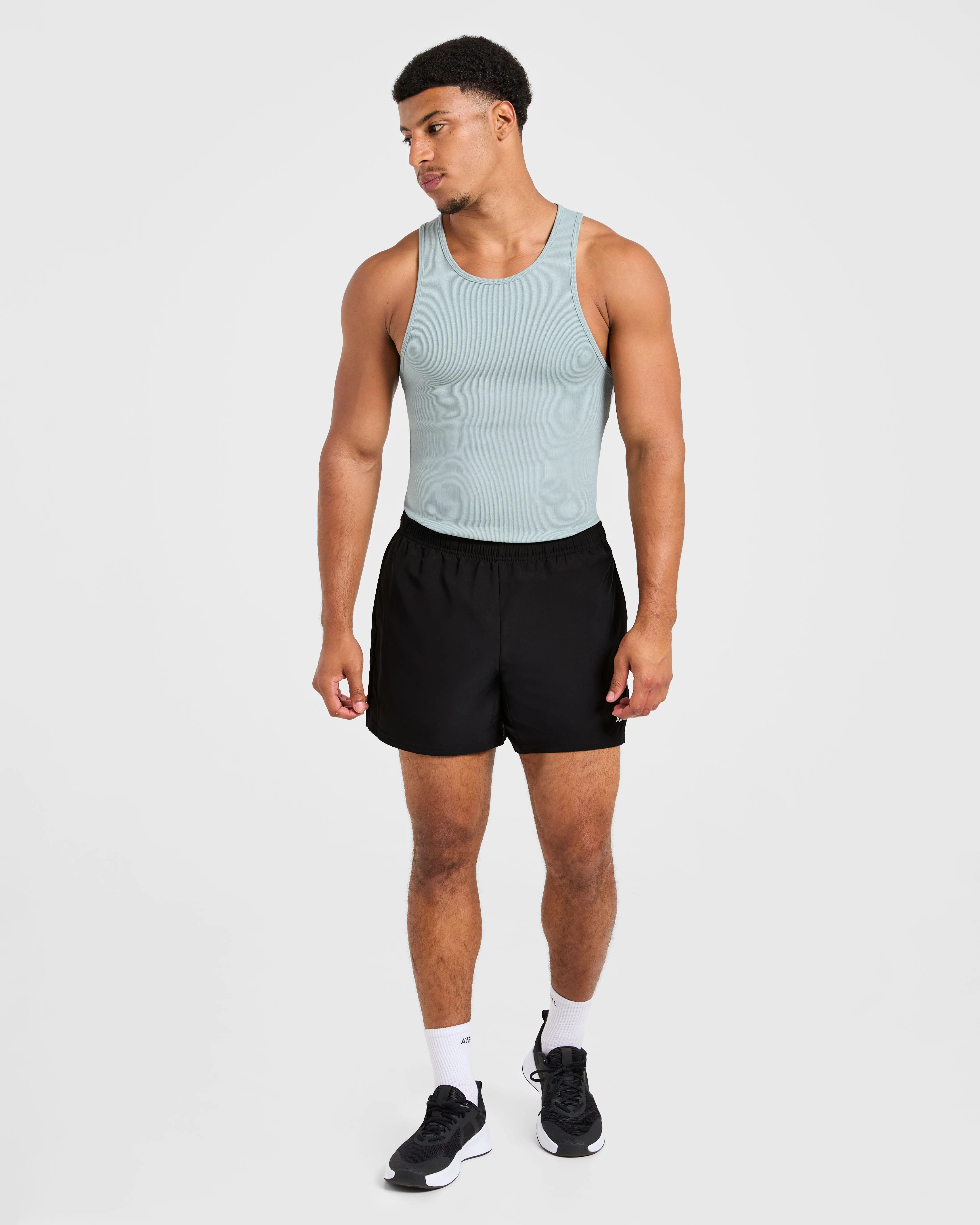 Muscle Ribbed Tank - Stone Blue sold by AYBL product image thumbnail 3