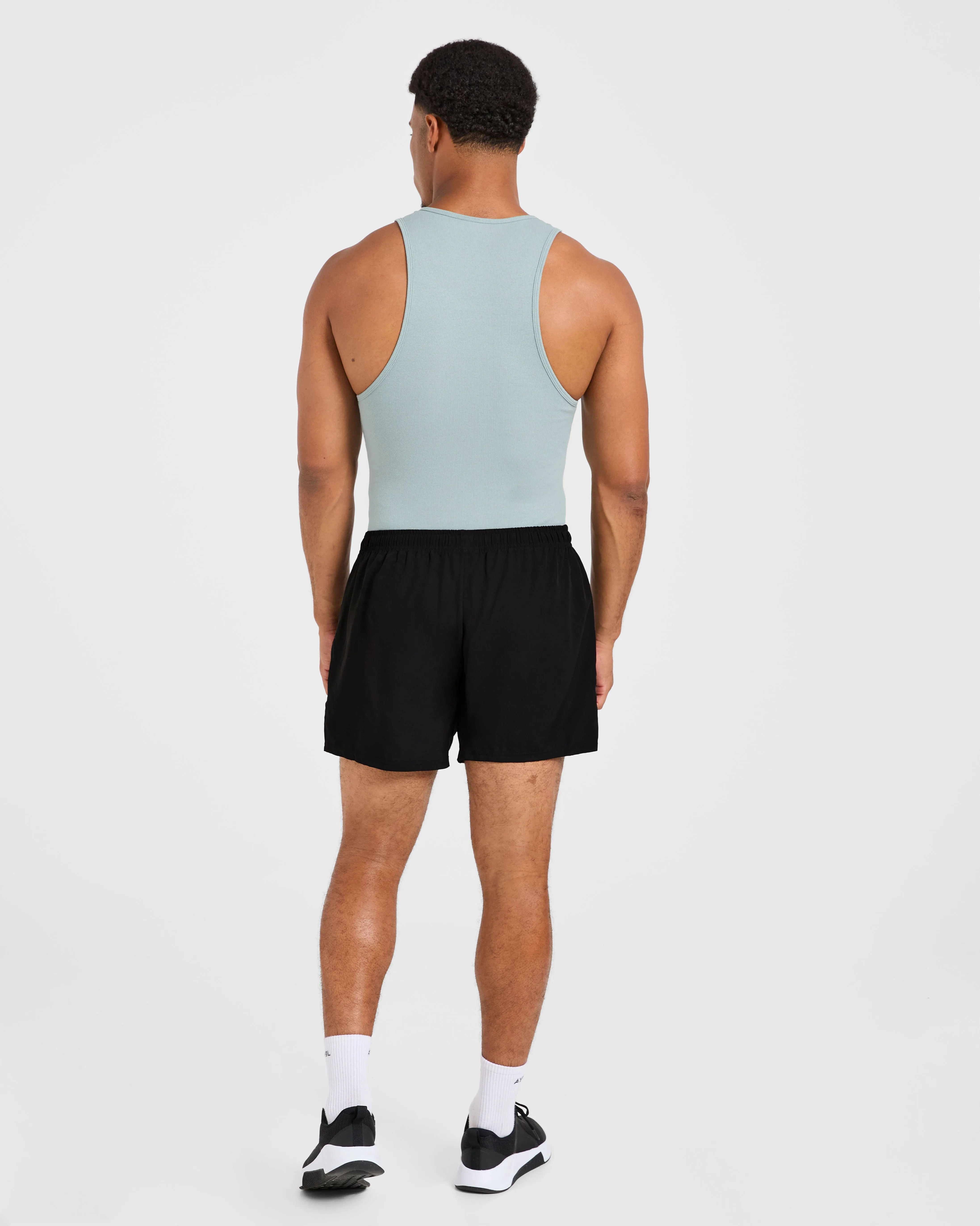 Muscle Ribbed Tank - Stone Blue sold by AYBL product image thumbnail 4