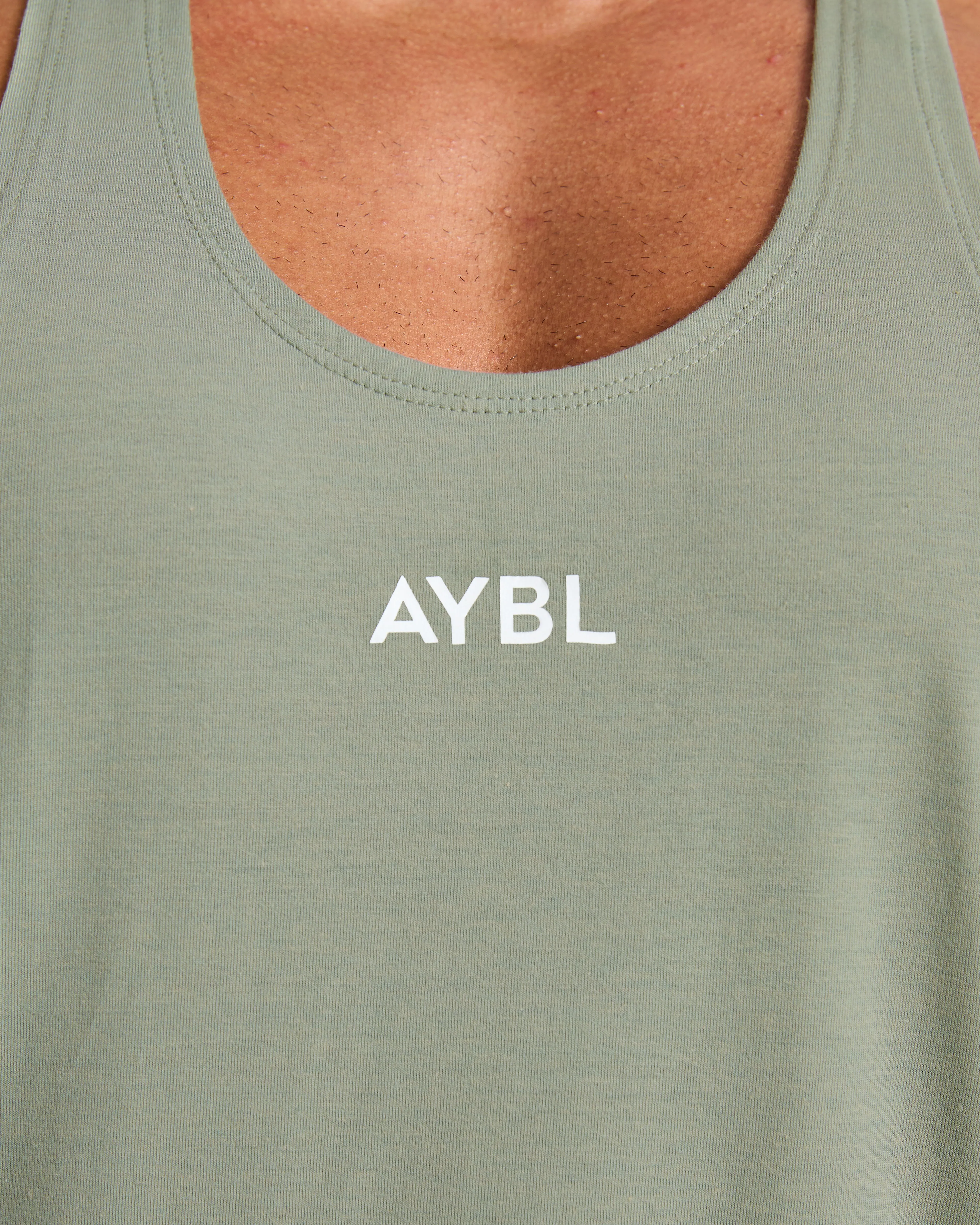 Essential Stringer - Muted Green sold by AYBL product image thumbnail 5