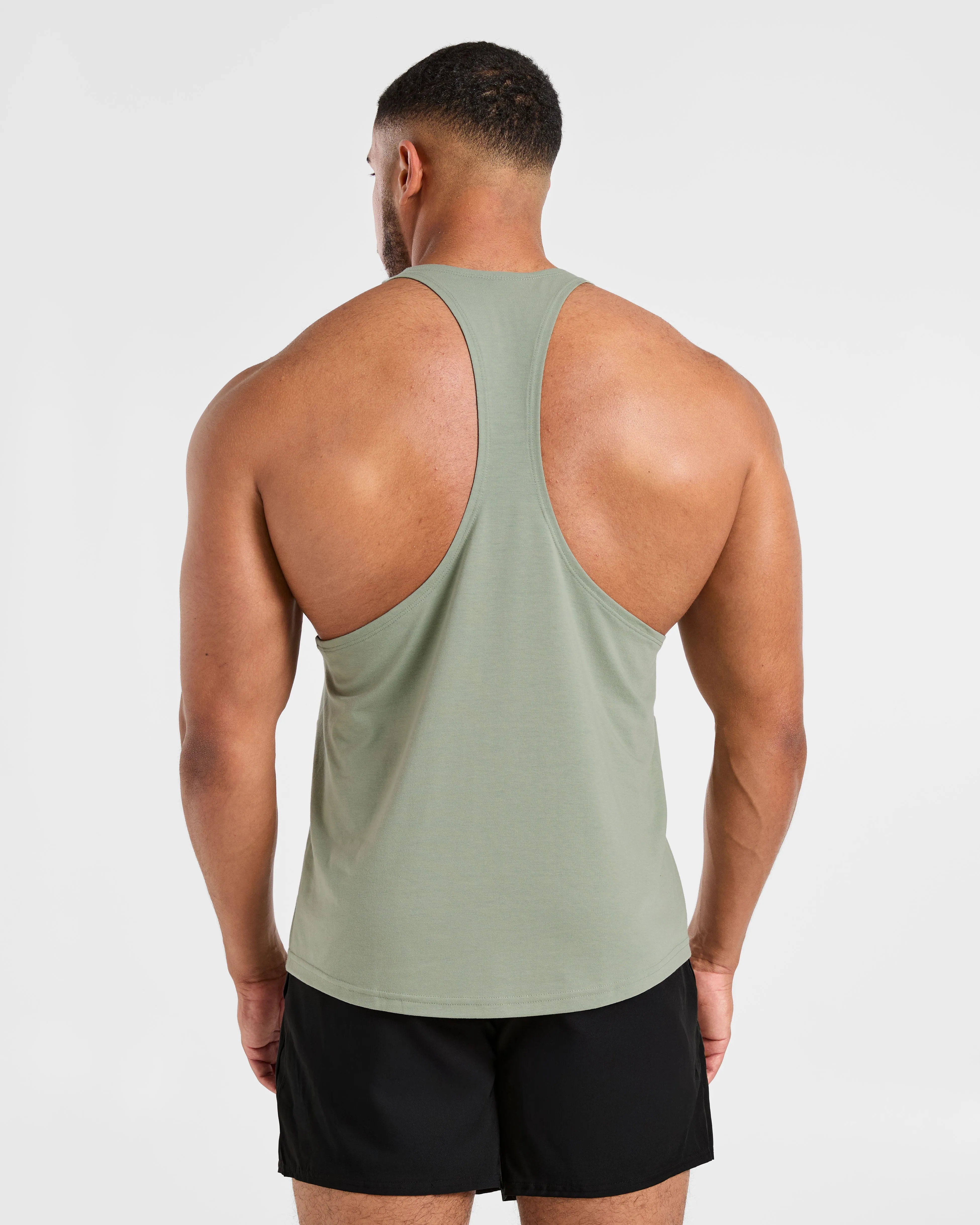 Essential Stringer - Muted Green sold by AYBL product image thumbnail 2