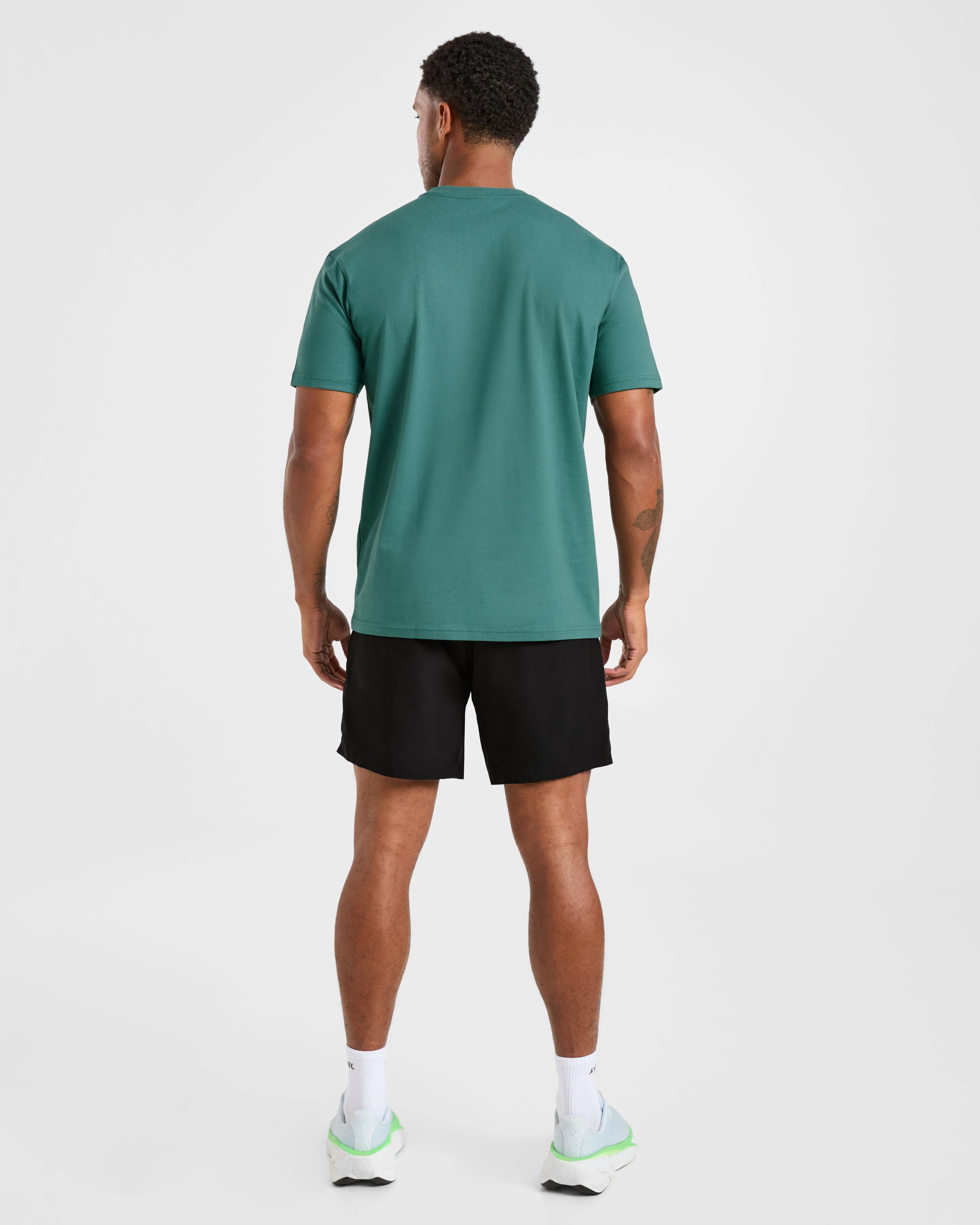 Essential T Shirt - Vintage Teal sold by AYBL product image thumbnail 4