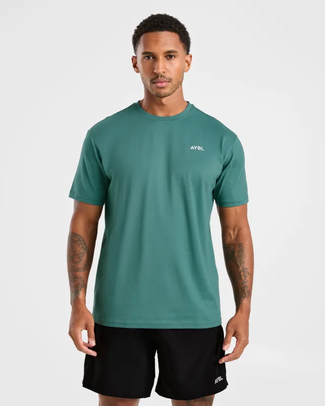 Essential T Shirt - Vintage Teal sold by AYBL