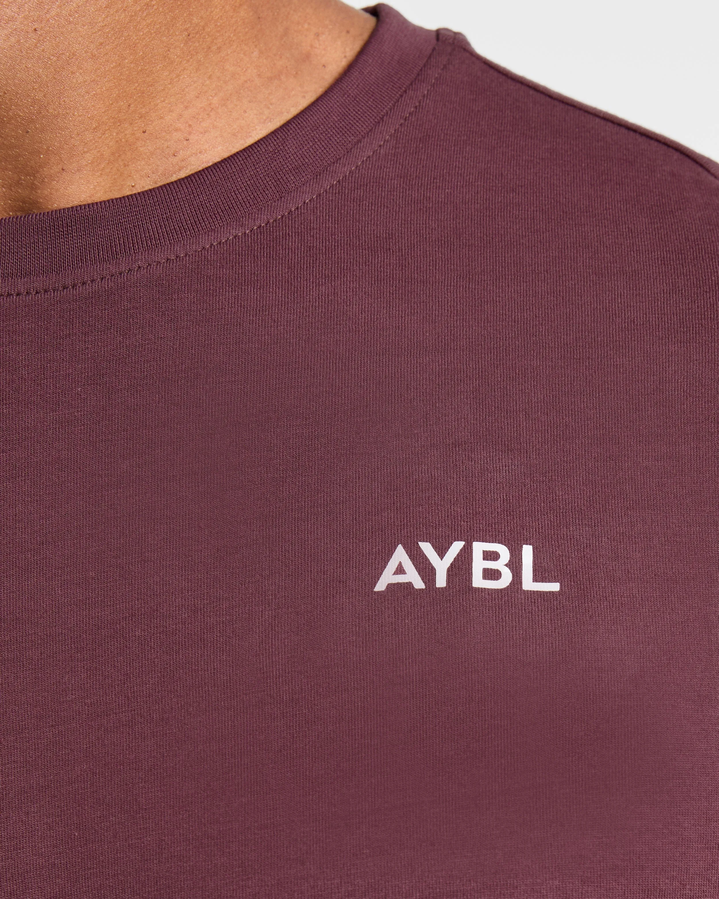Essential T Shirt - Dark Plum sold by AYBL product image thumbnail 5