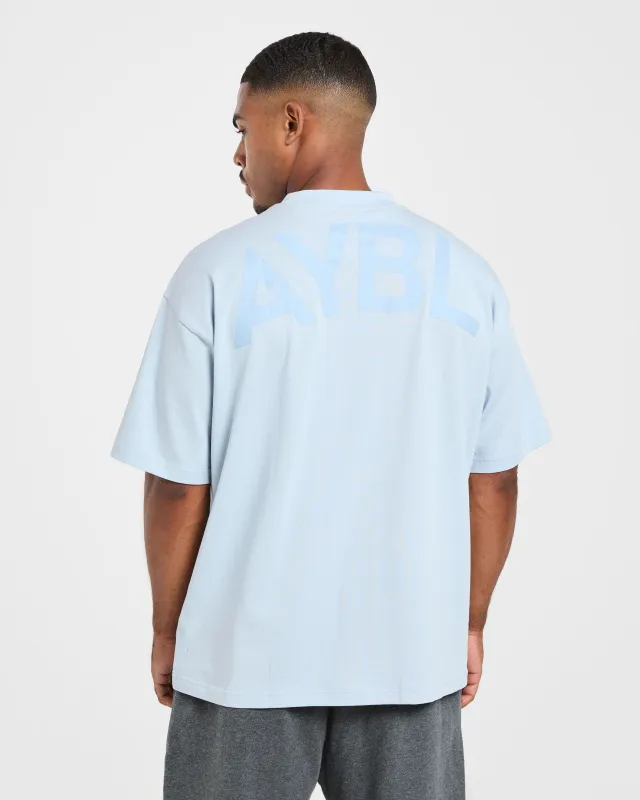 Essential Oversized T Shirt - Light Blue sold by AYBL