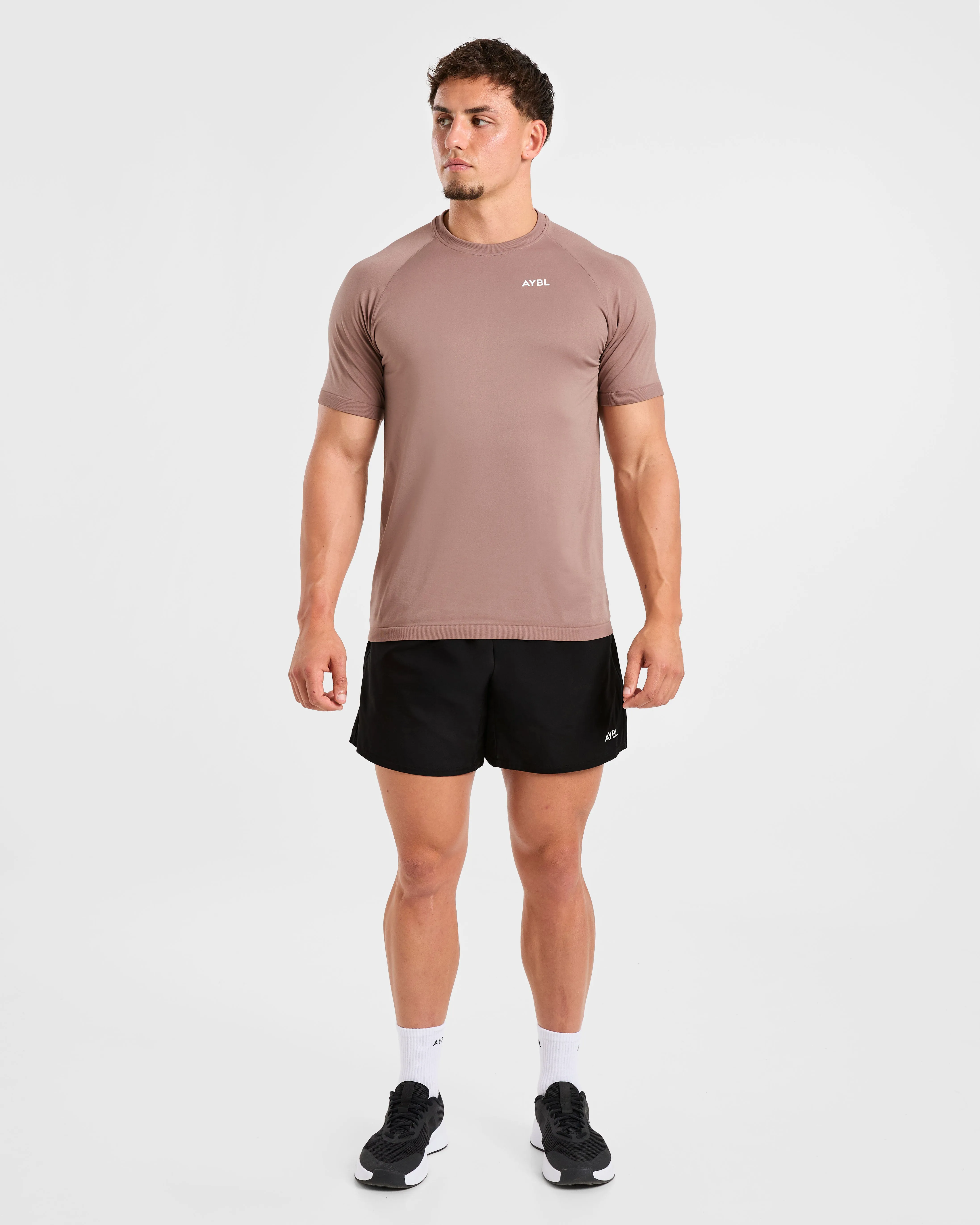Ascend Seamless T Shirt - Fawn sold by AYBL product image thumbnail 3
