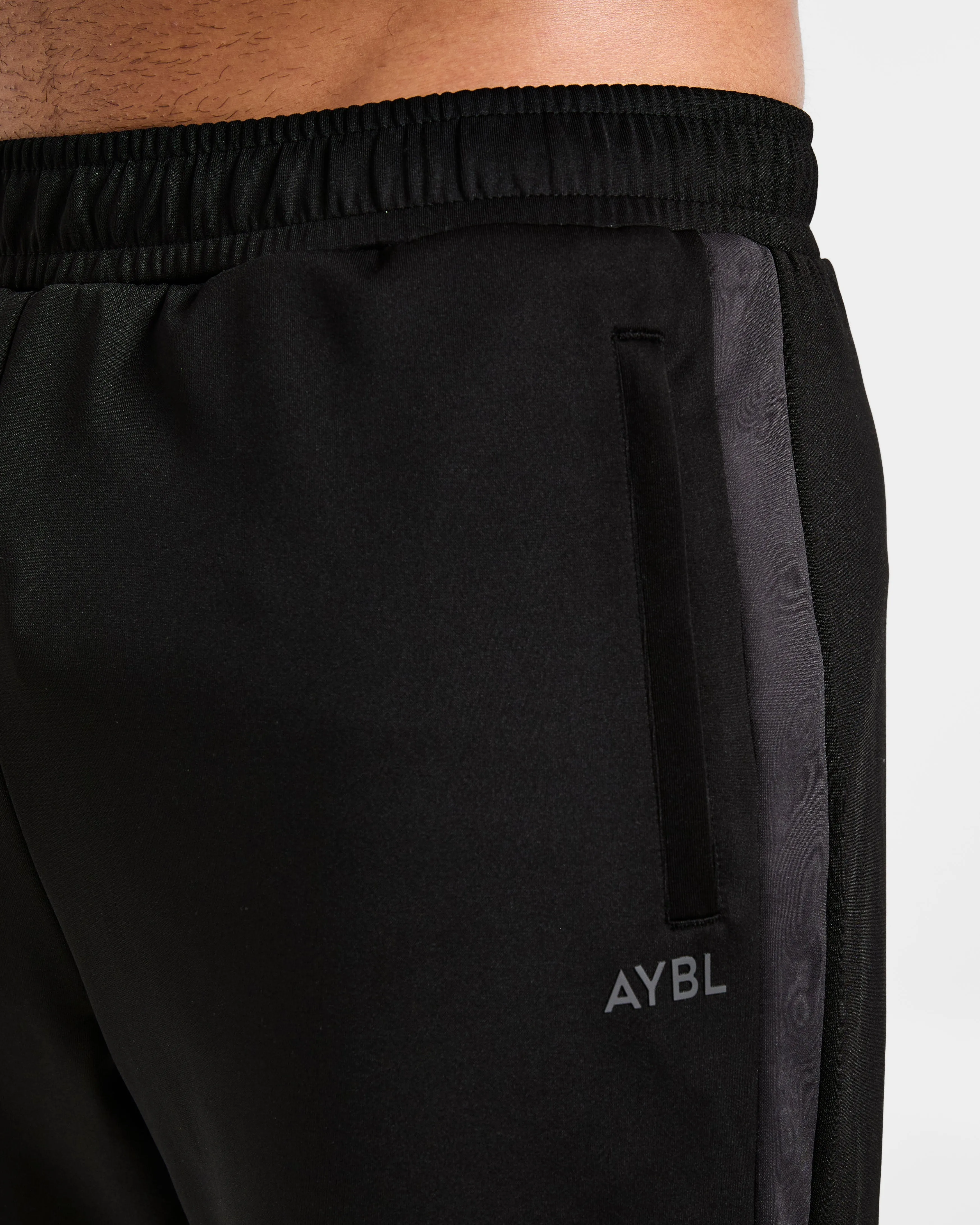 Classic Track Straight Leg Joggers - Black/Charcoal sold by AYBL product image thumbnail 5
