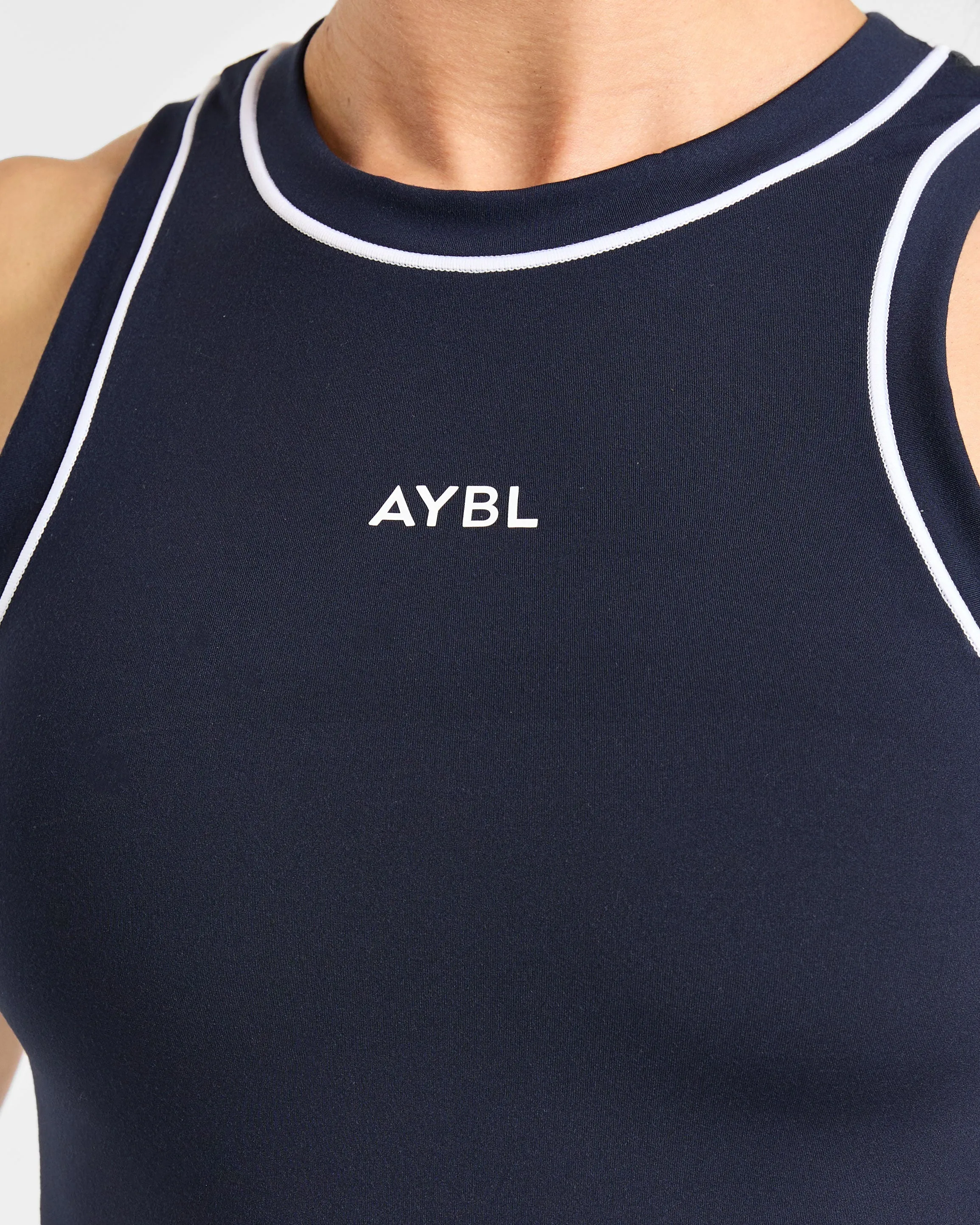 Form Tank Top - Muted Navy sold by AYBL product image thumbnail 5