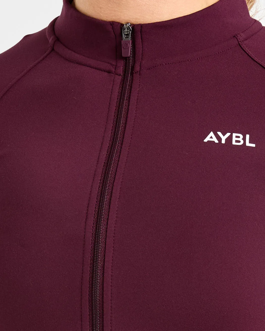 Form Zip Up Jacket - Deep Mulberry sold by AYBL product image thumbnail 5