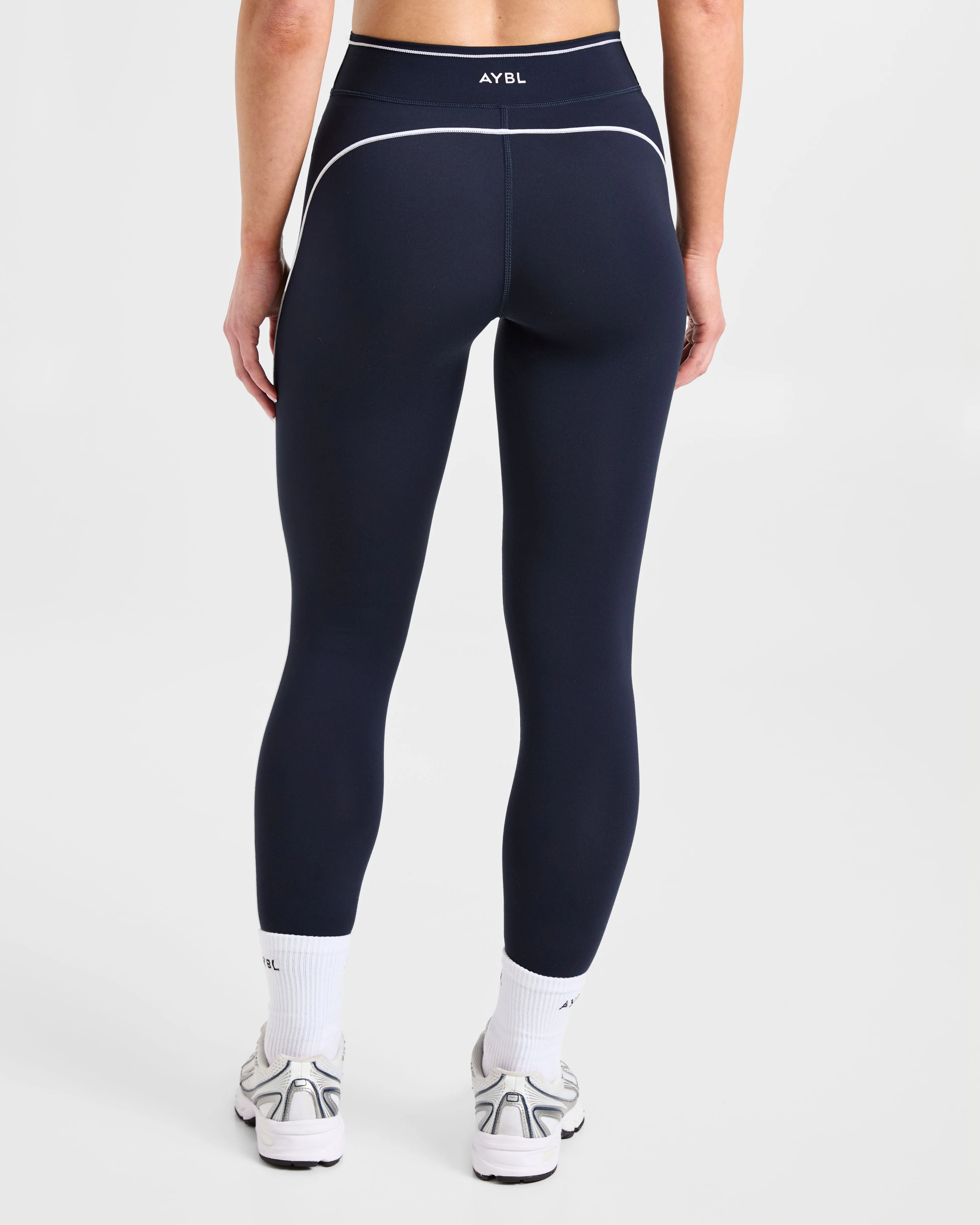 Form Leggings - Muted Navy sold by AYBL product image thumbnail 2