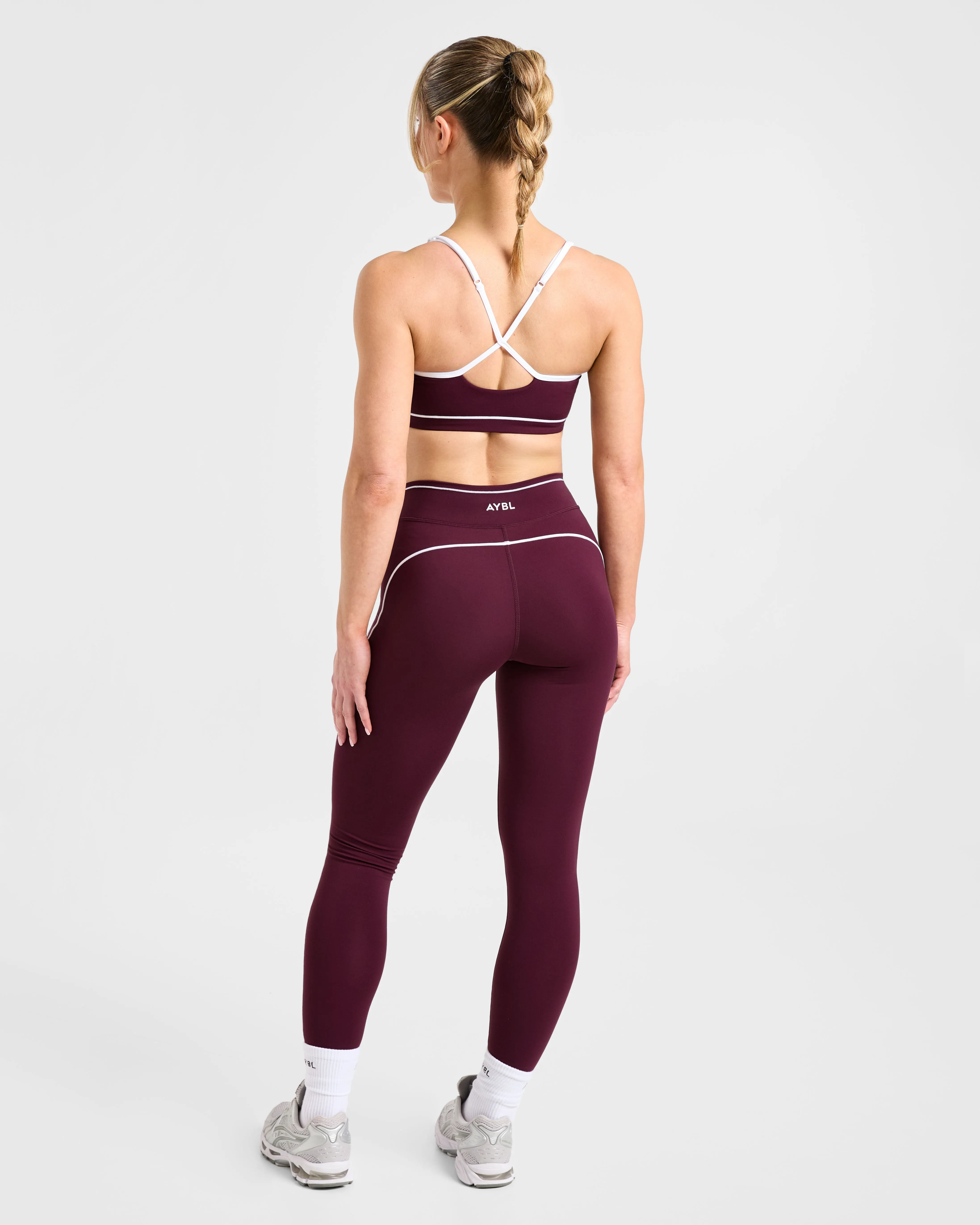Form Leggings - Deep Mulberry sold by AYBL product image thumbnail 4