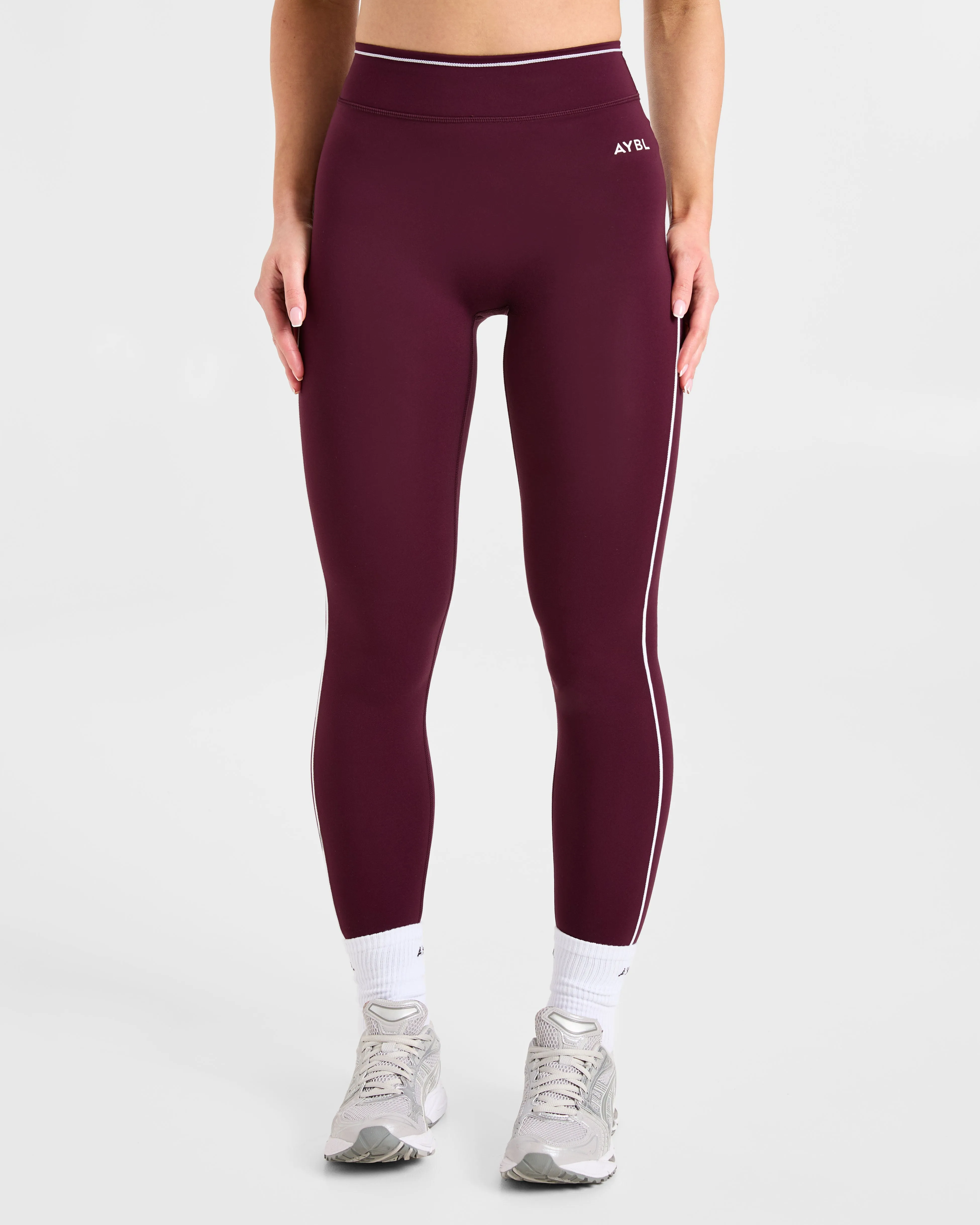 Form Leggings - Deep Mulberry sold by AYBL