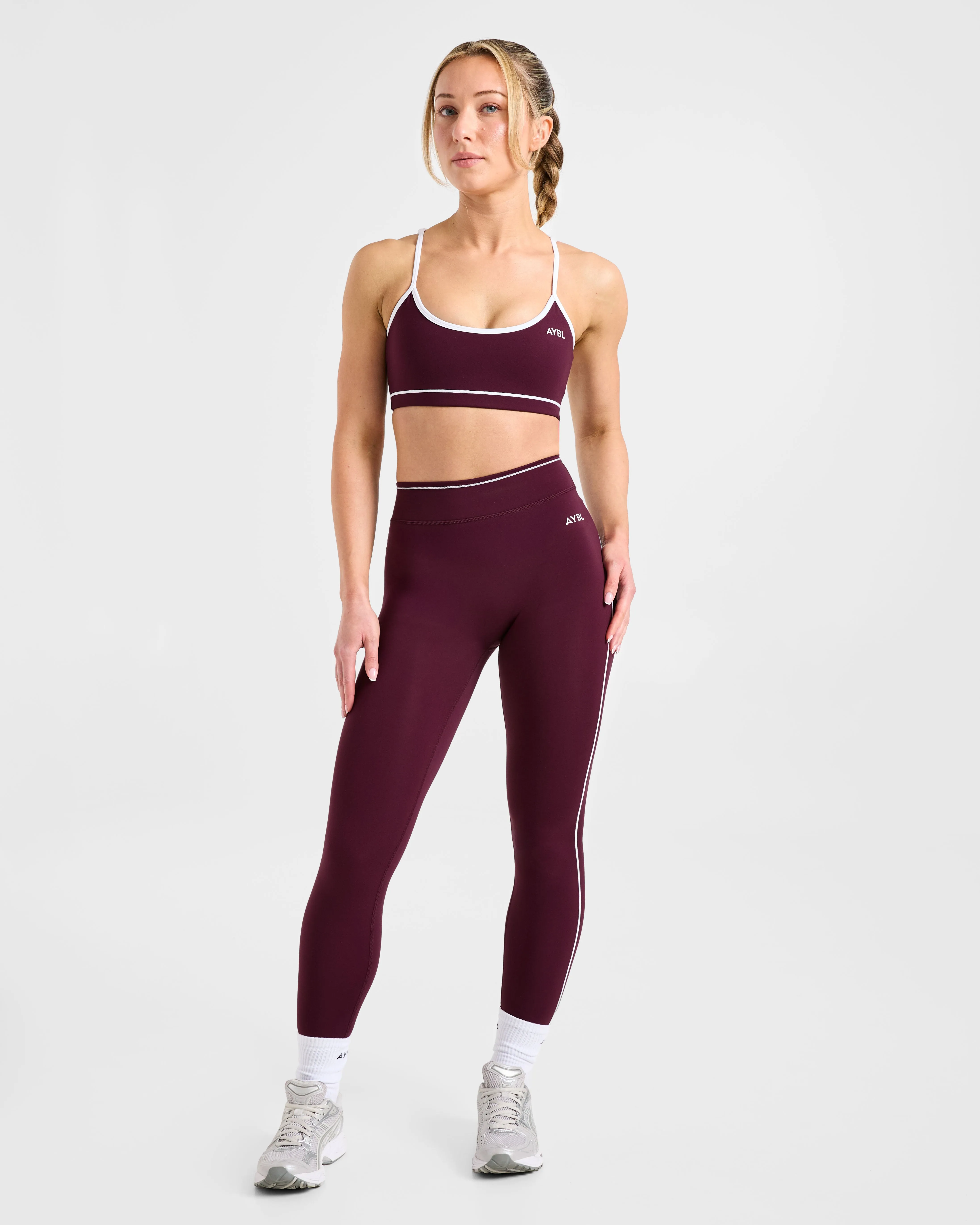 Form Leggings - Deep Mulberry sold by AYBL product image thumbnail 3