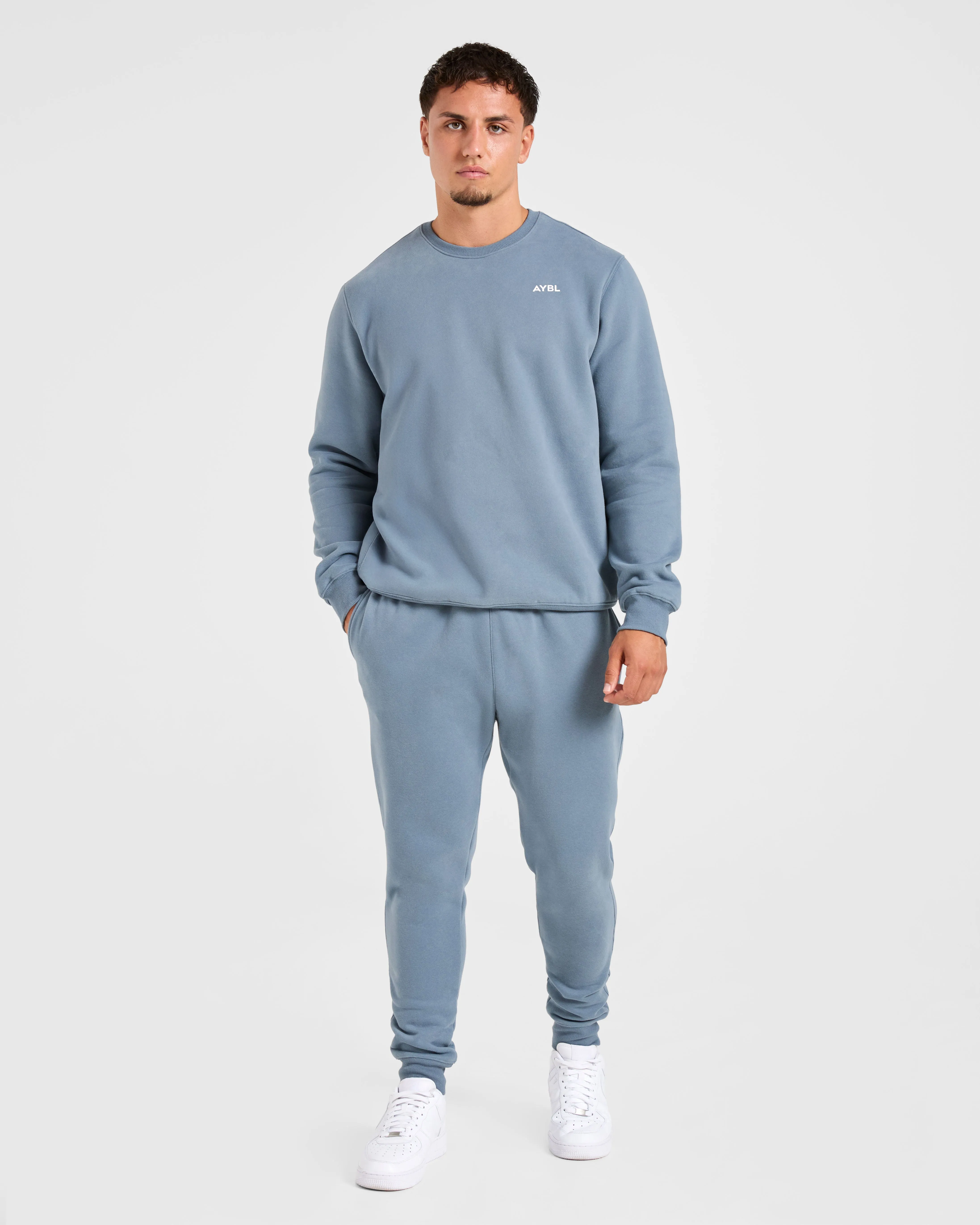 Essential Sweater - Blue sold by AYBL product image thumbnail 3