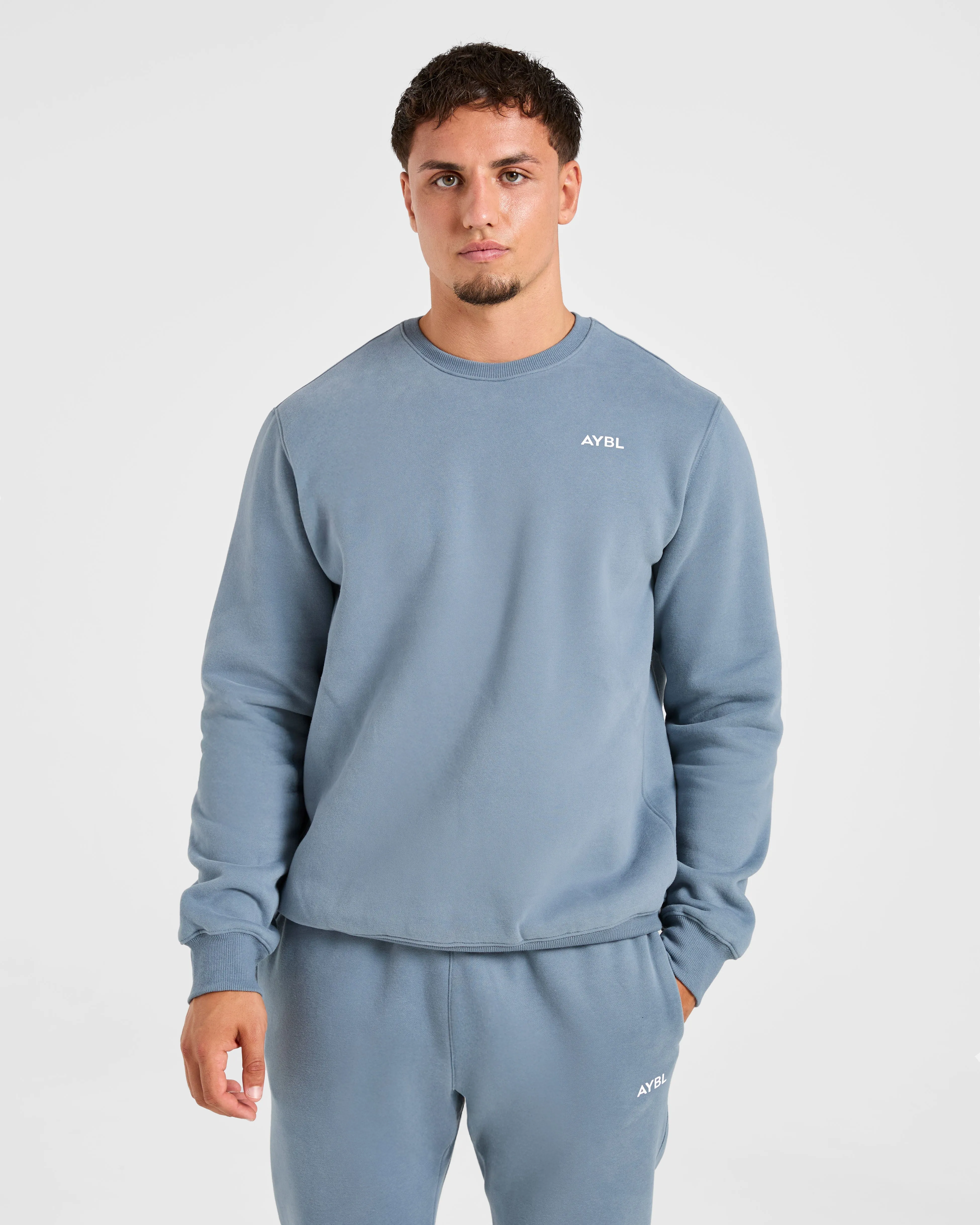 Essential Sweater - Blue sold by AYBL