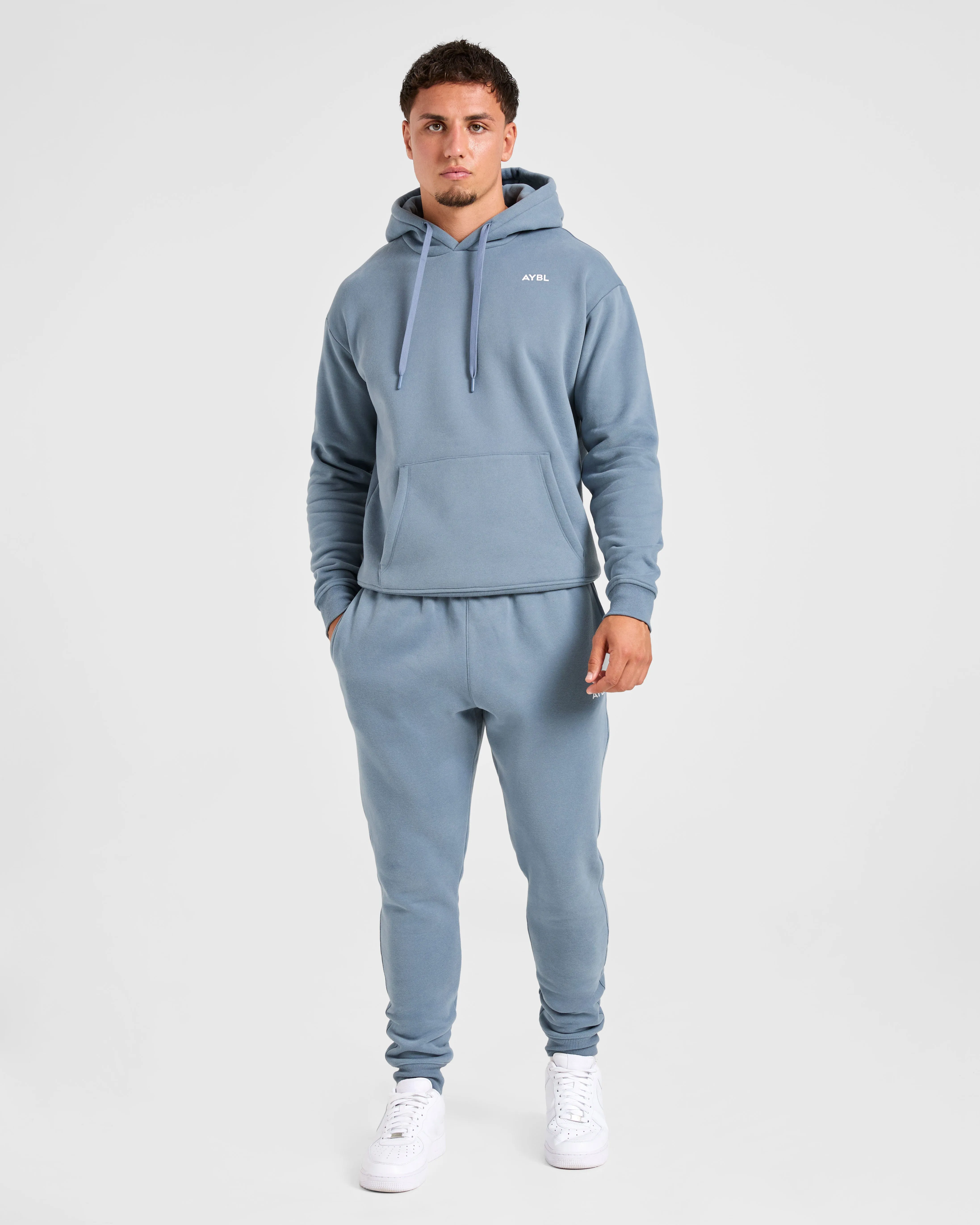 Essential Hoodie - Blue sold by AYBL product image thumbnail 3