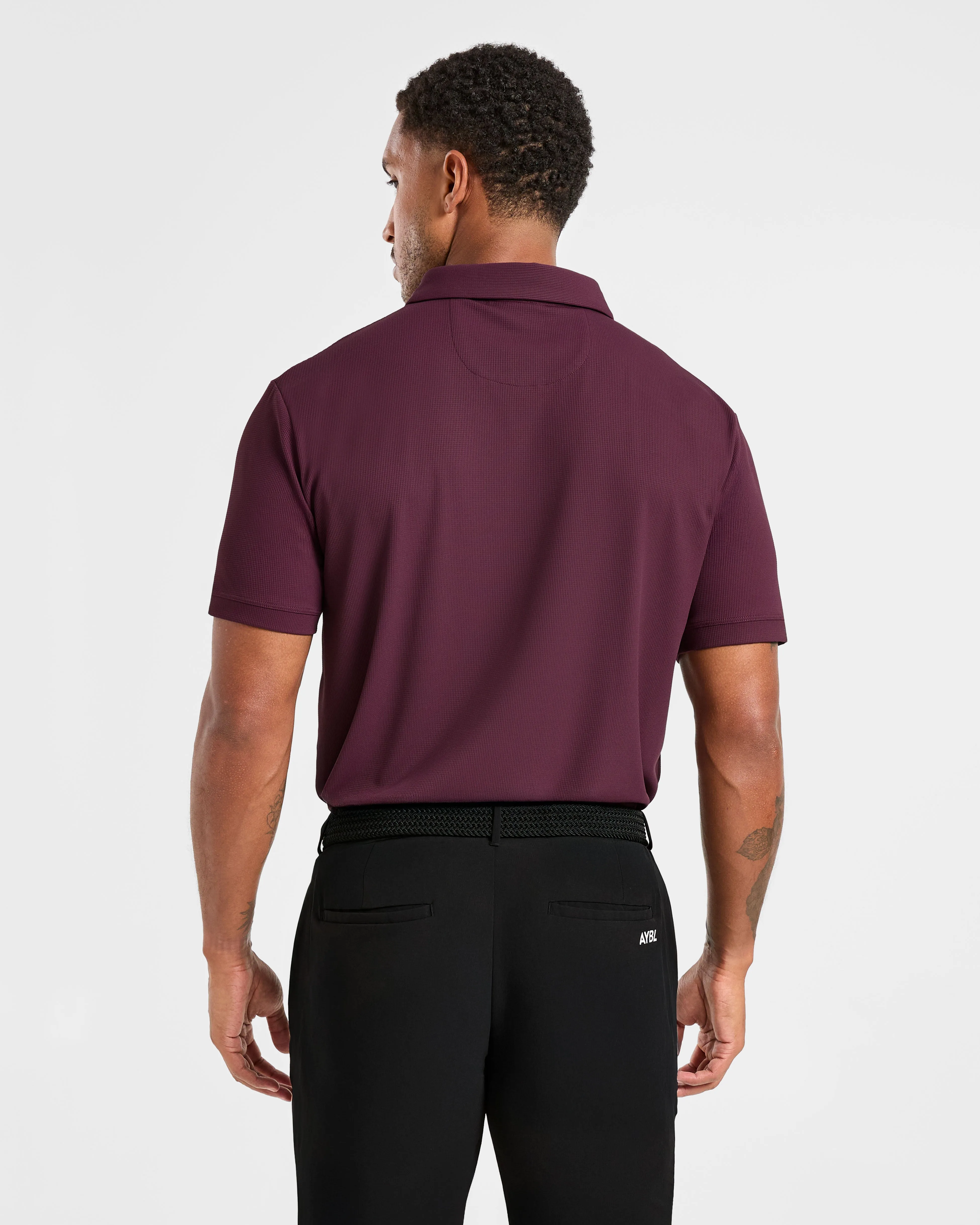 Precision Polo - Plum sold by AYBL product image thumbnail 2