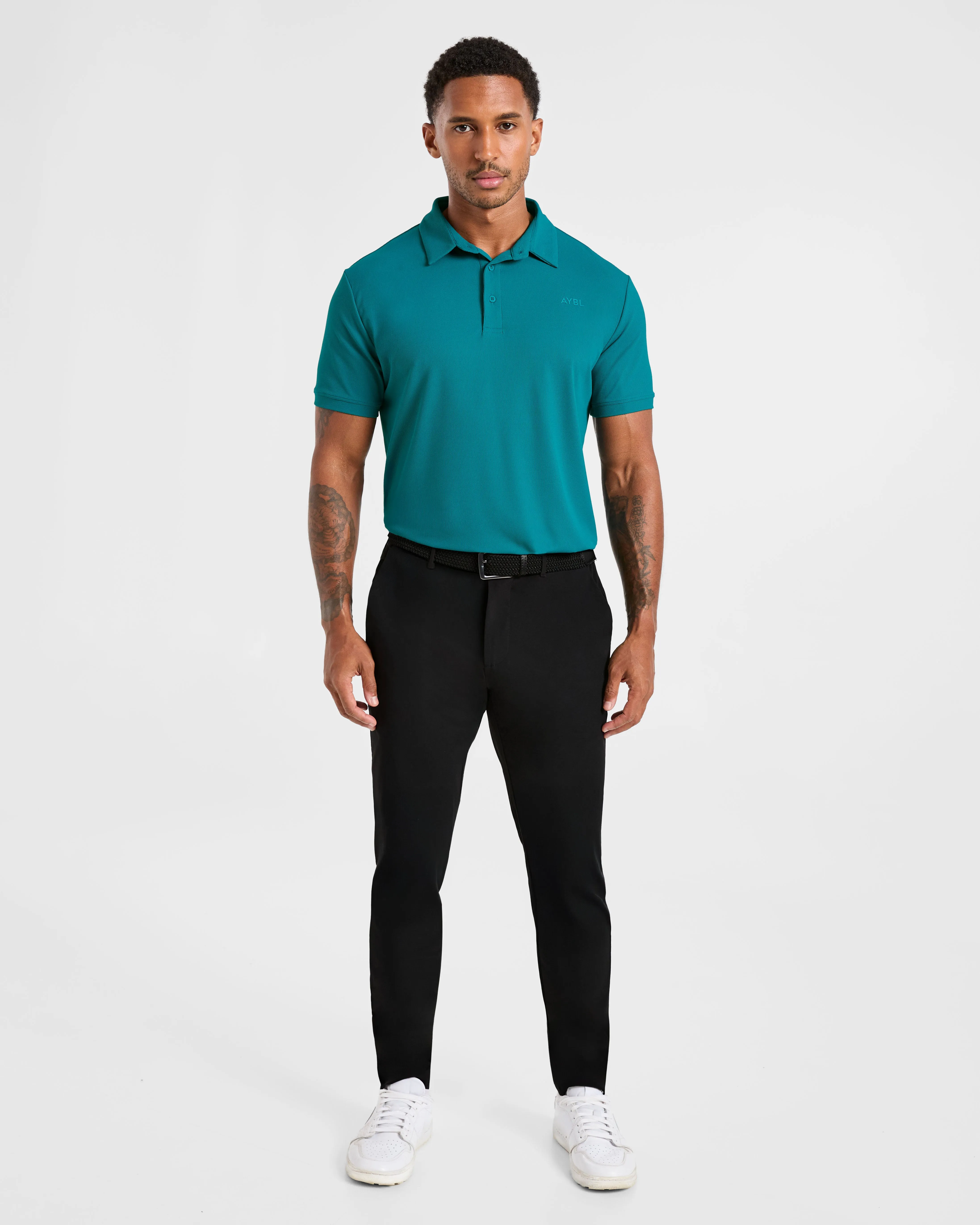 Precision Polo - Teal sold by AYBL product image thumbnail 3