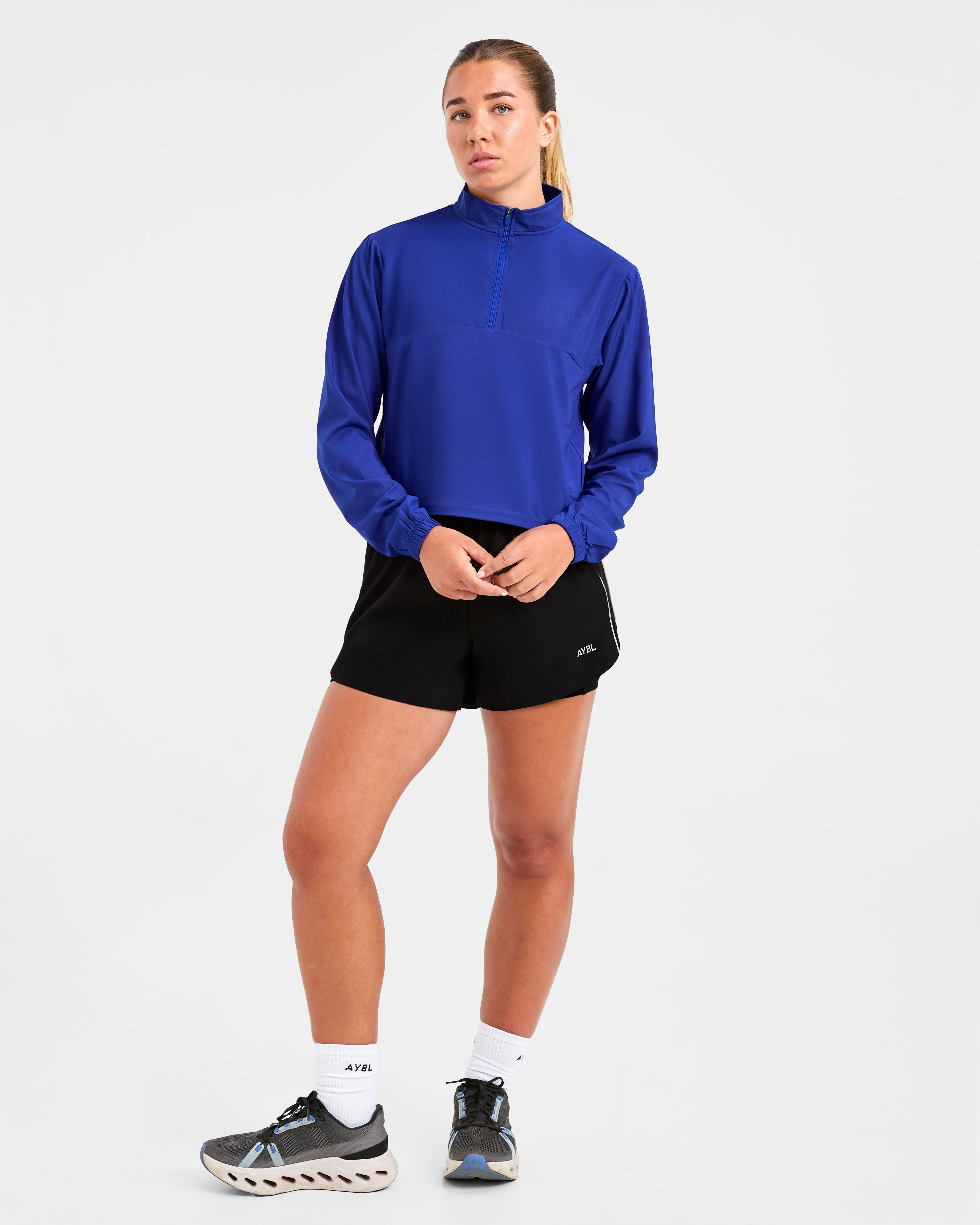 Run 1/2 Zip Jacket - Cobalt sold by AYBL product image thumbnail 3
