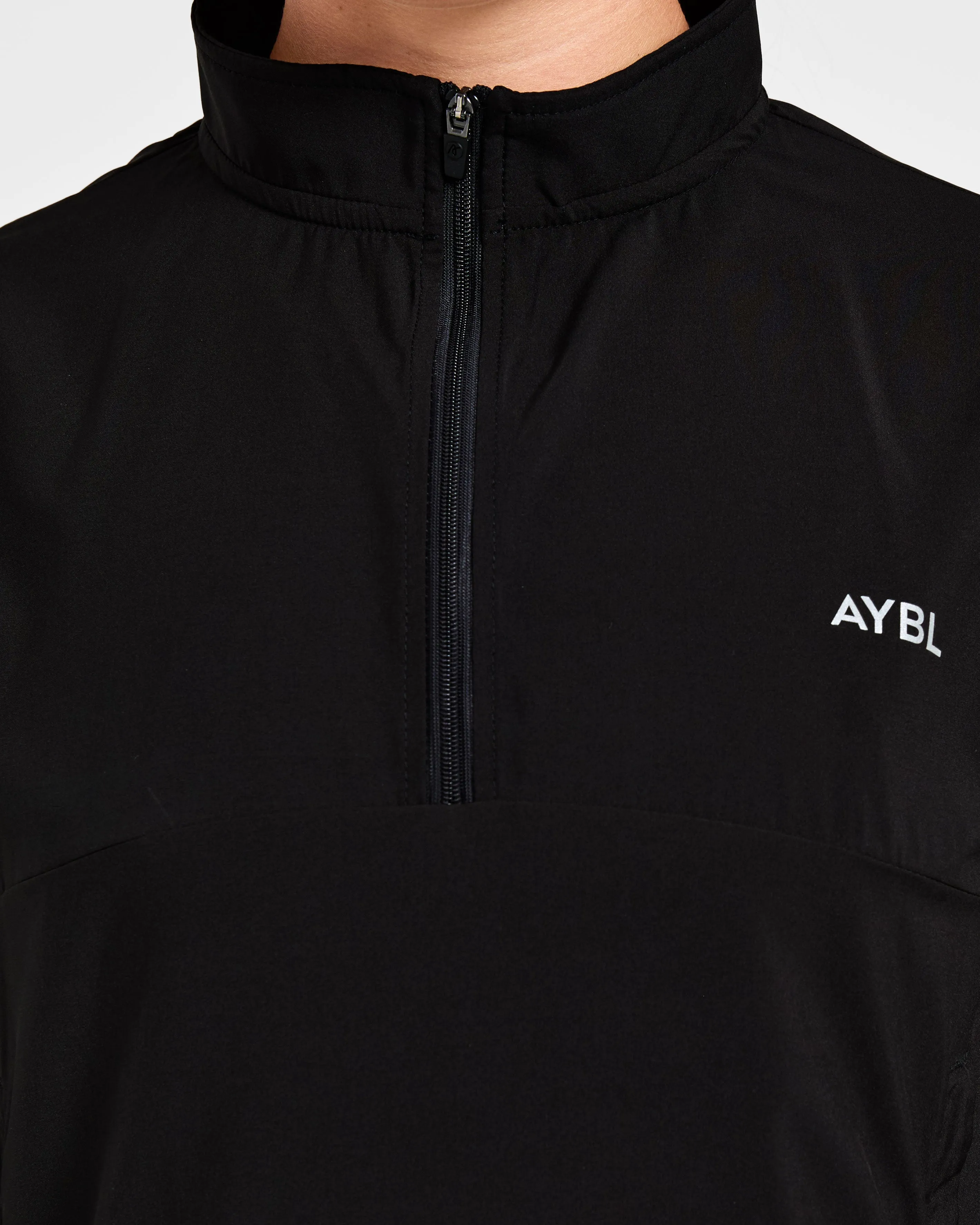Run 1/2 Zip Jacket - Black sold by AYBL product image thumbnail 5